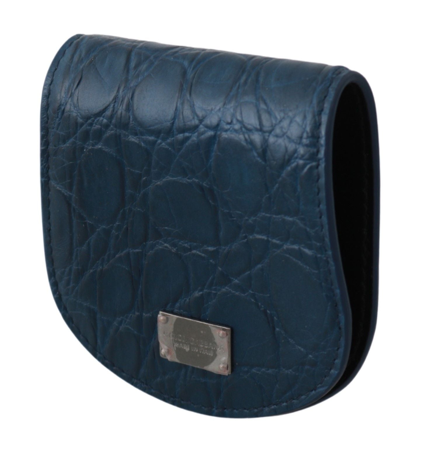 Étui Dolce & Gabbana en cuir bleu