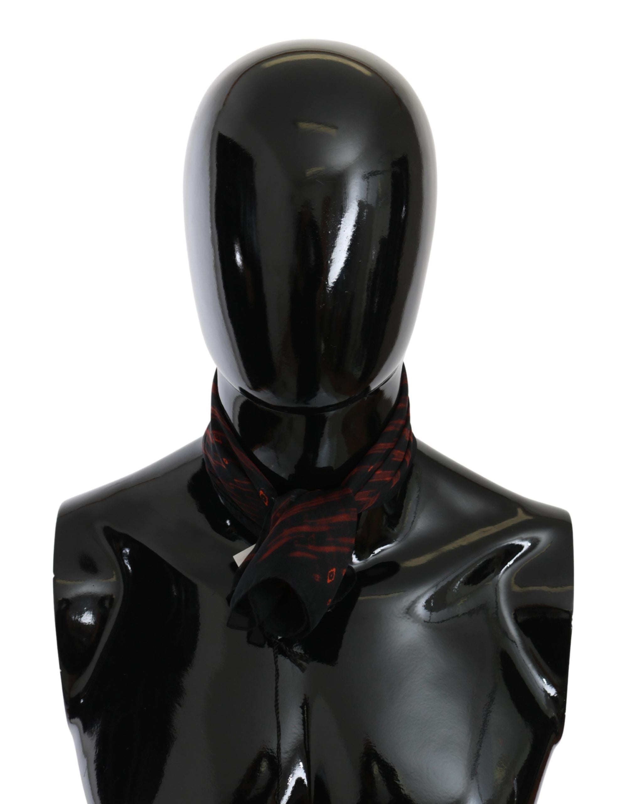 Écharpe CoSTUME NATIONAL C’N’C orange noire