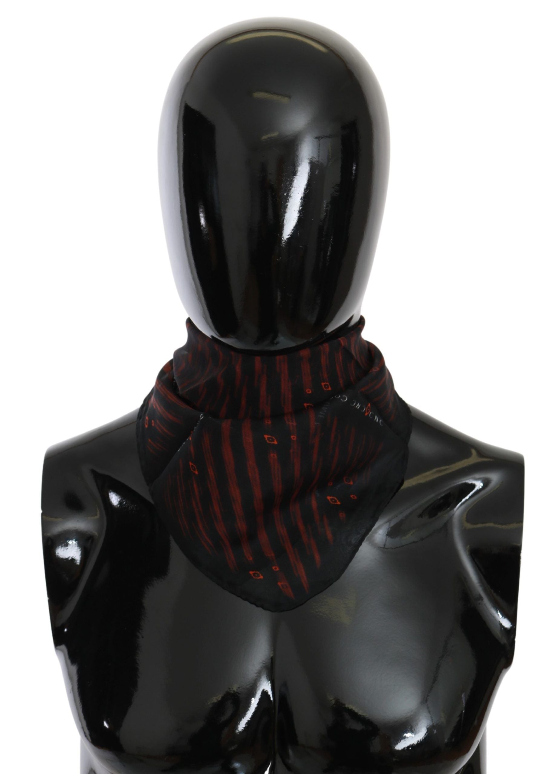 Écharpe CoSTUME NATIONAL C’N’C orange noire