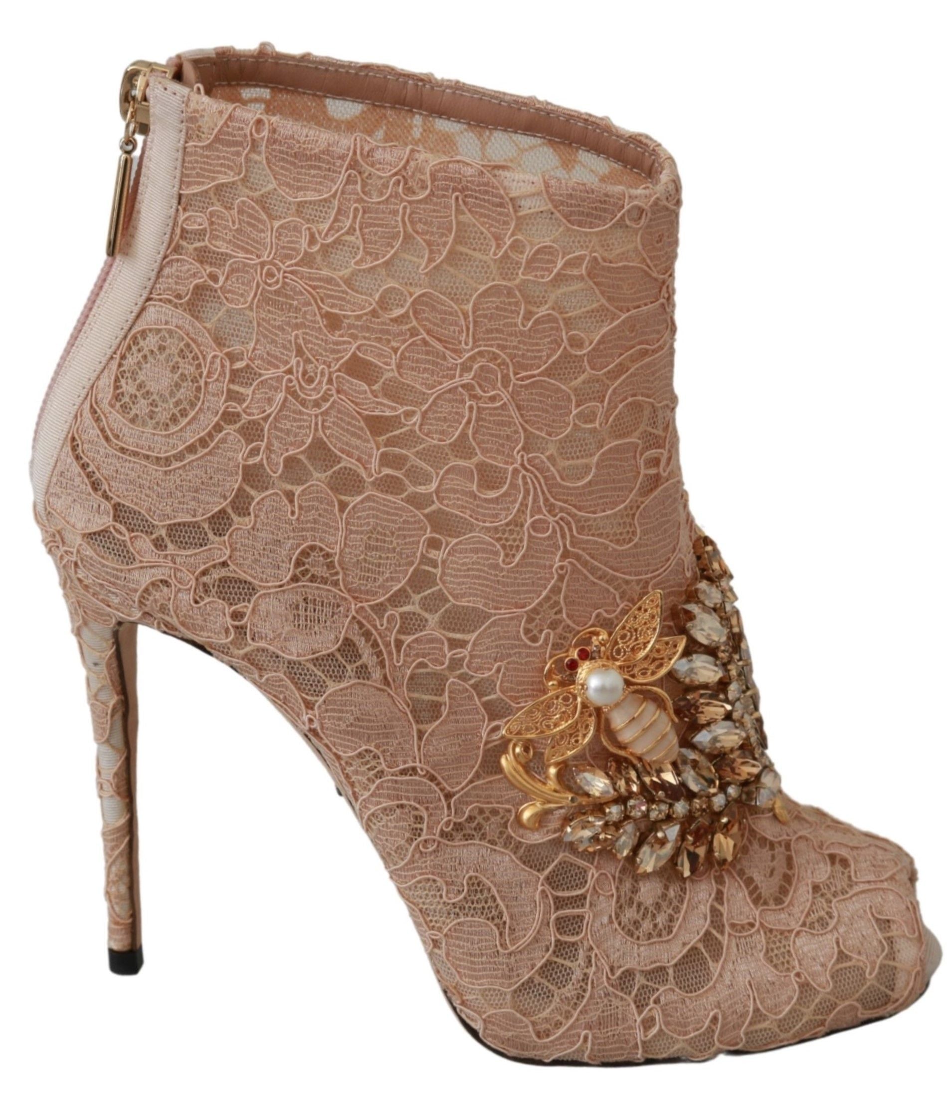 Bottines Dolce & Gabbana roses