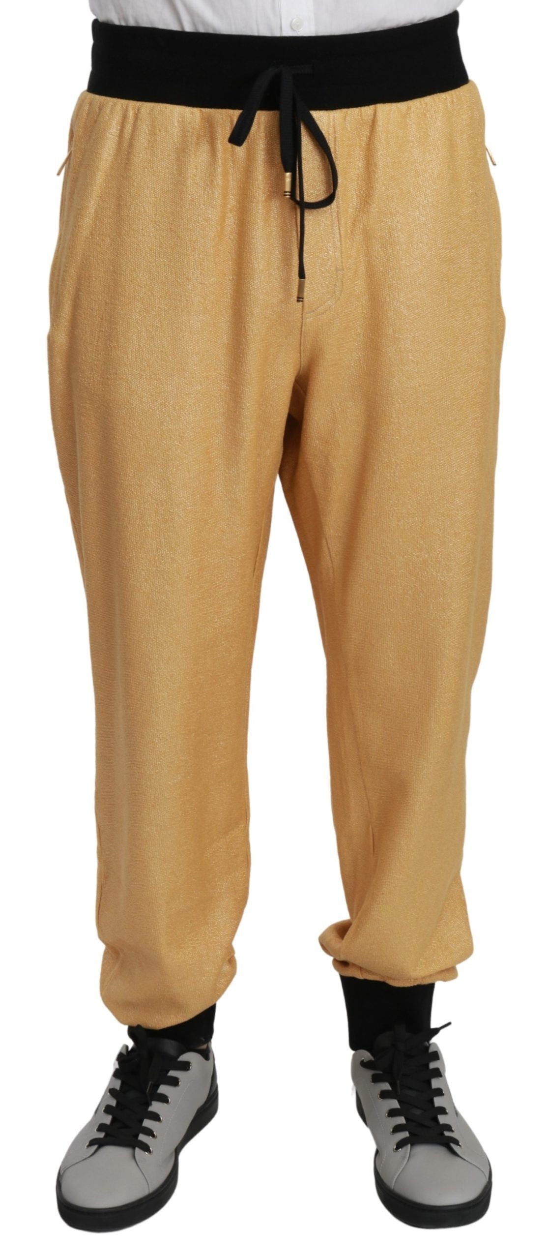 Pantalons Dolce & Gabbana Year Of The Pig dorés
