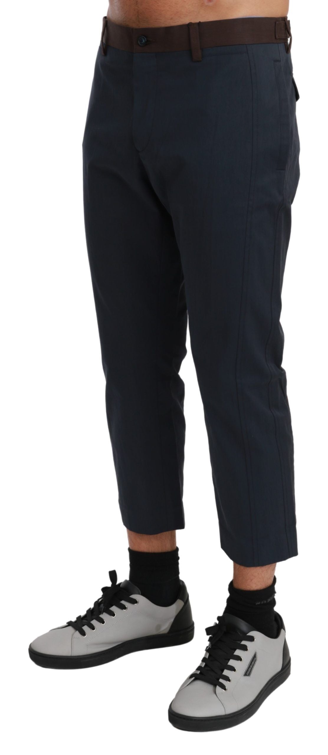 Pantalons Dolce & Gabbana rayés bruns