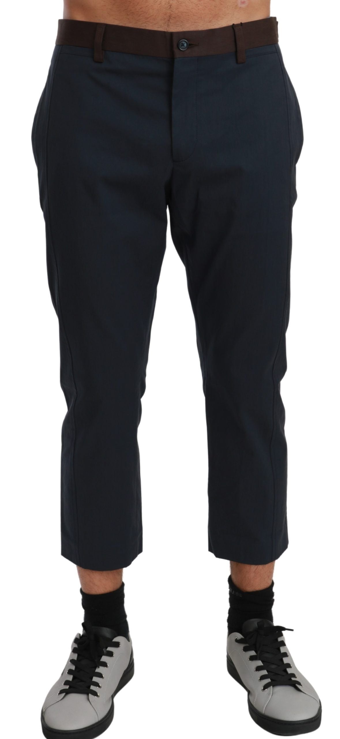 Pantalons Dolce & Gabbana rayés bruns