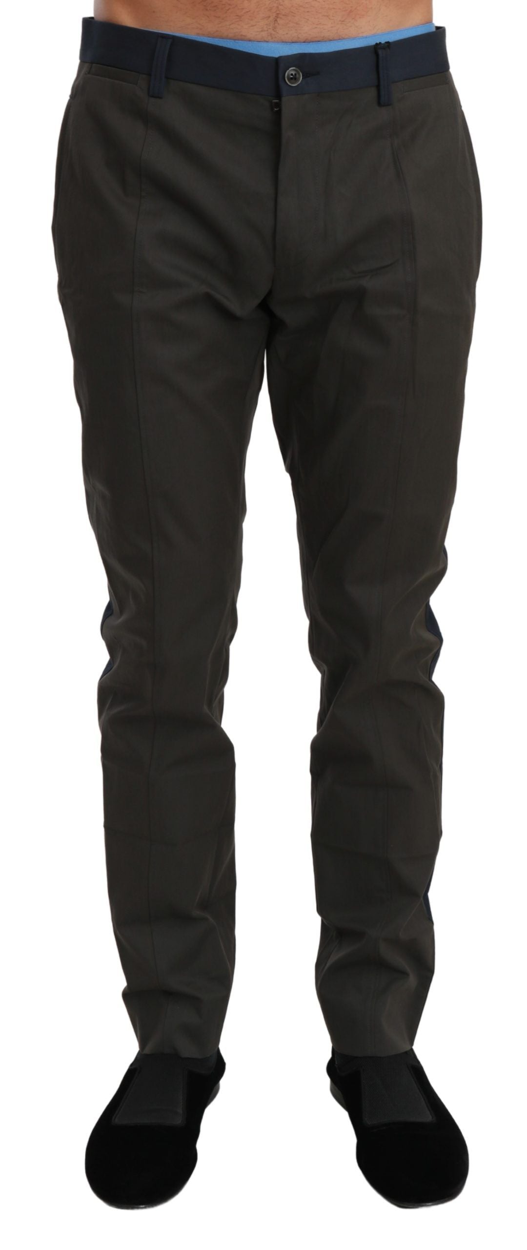 Pantalon Dolce & Gabbana rayé gris