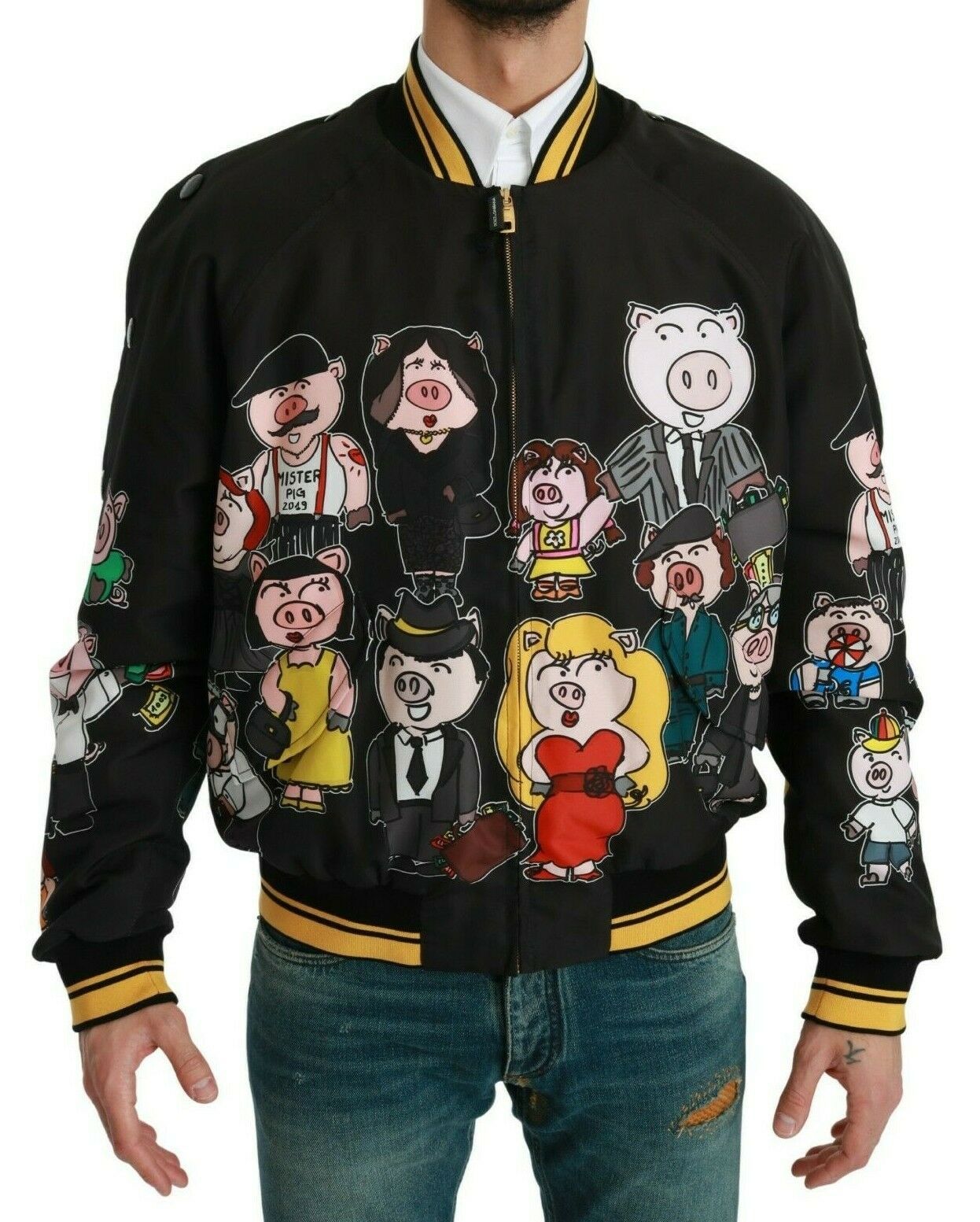 Veste bomber Dolce & Gabbana noire
