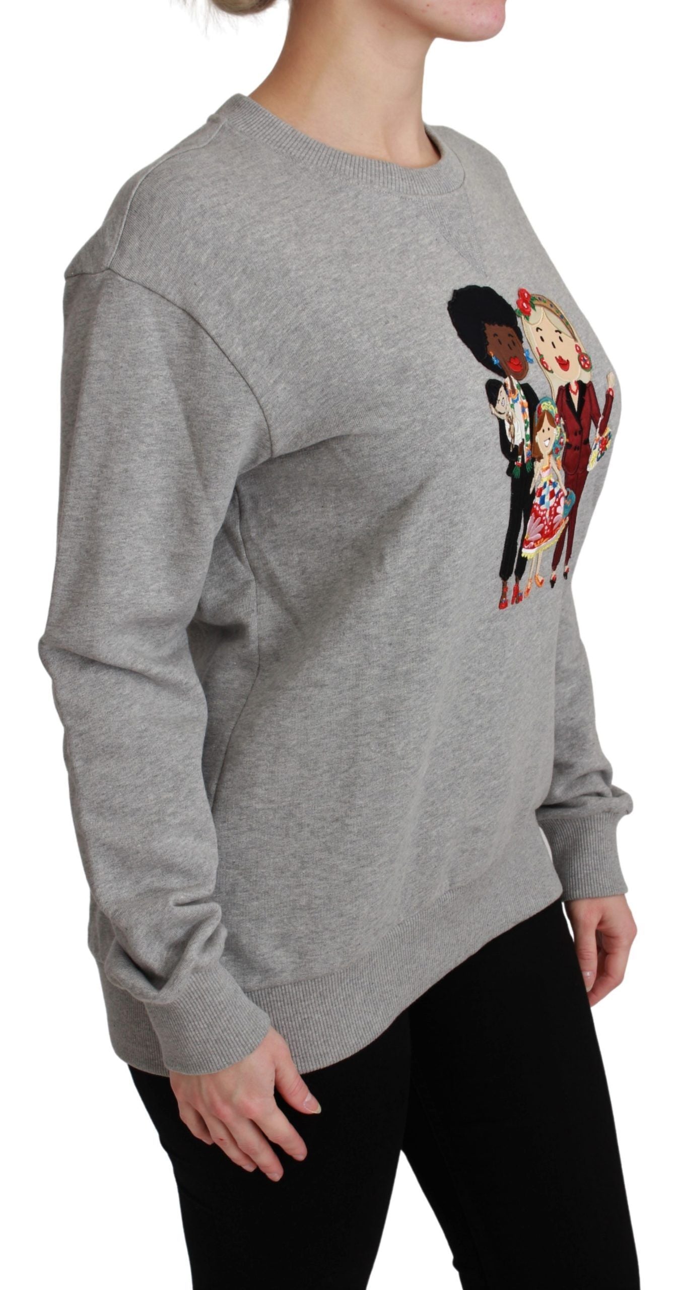Pull Dolce & Gabbana #dgfamily gris