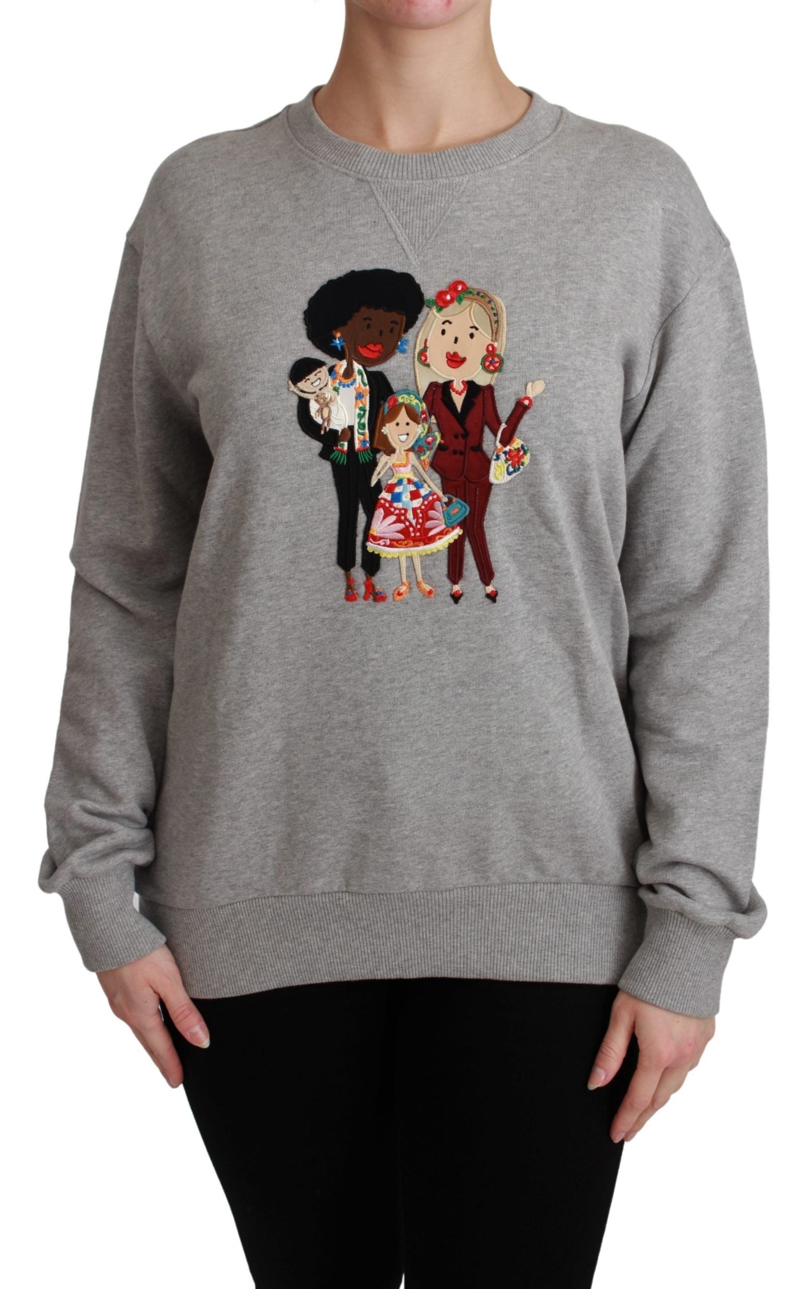 Pull Dolce & Gabbana #dgfamily gris