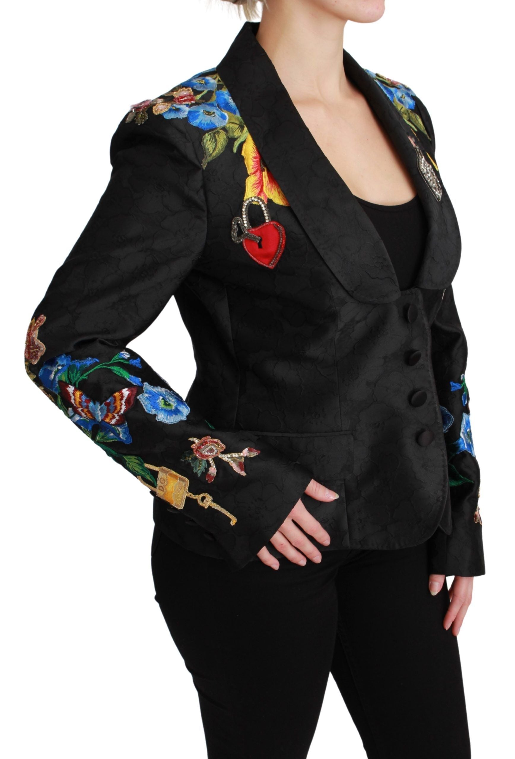 Blazer Dolce & Gabbana brodé noir