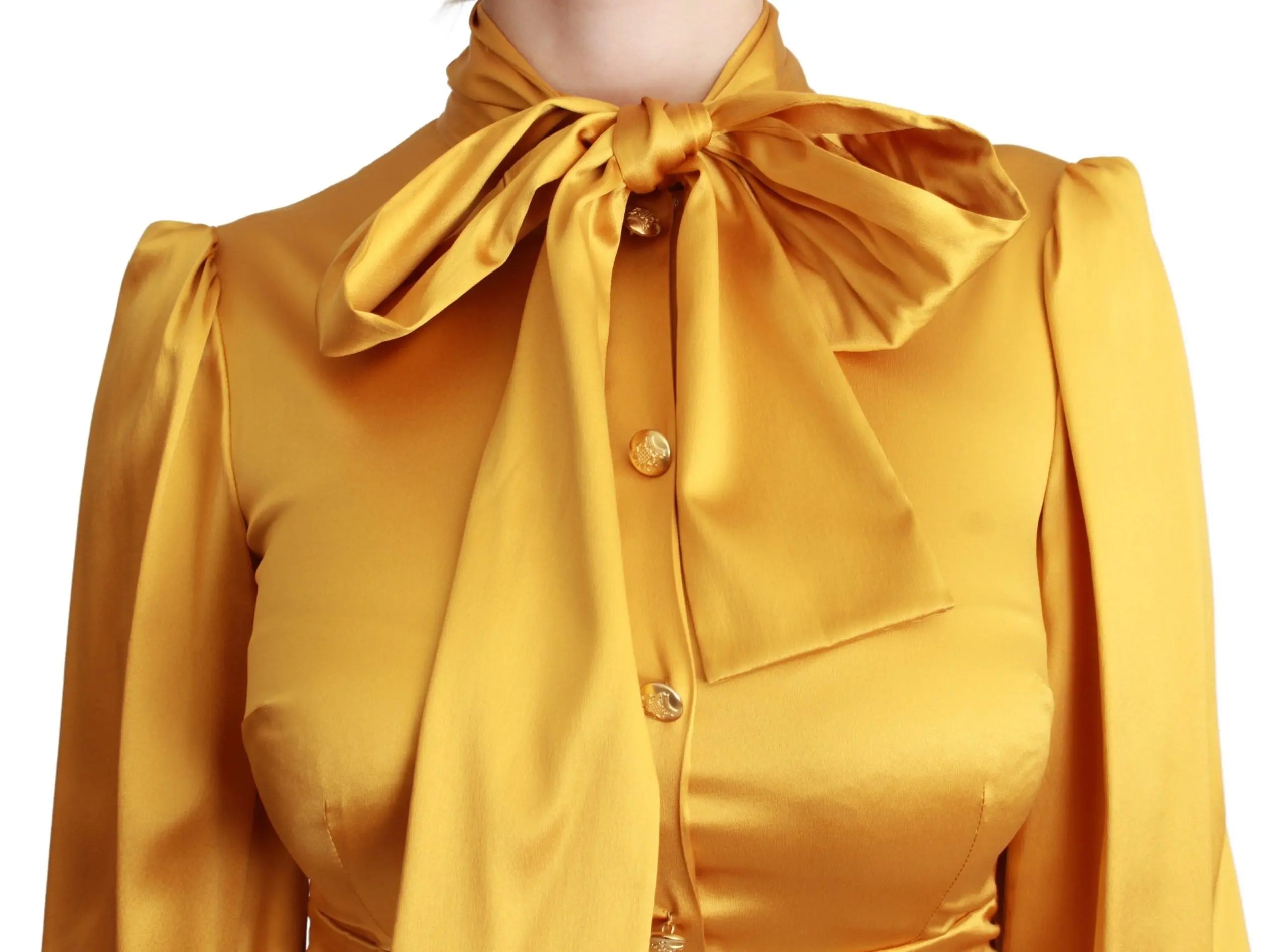 Robe Dolce & Gabbana mini jaune Dolce & Gabbana