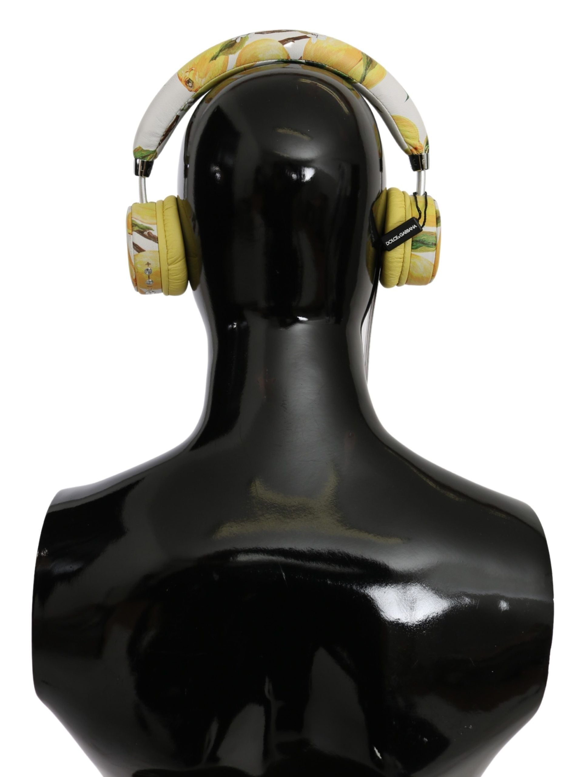 Casque Dolce & Gabbana ajustable blanc jaune