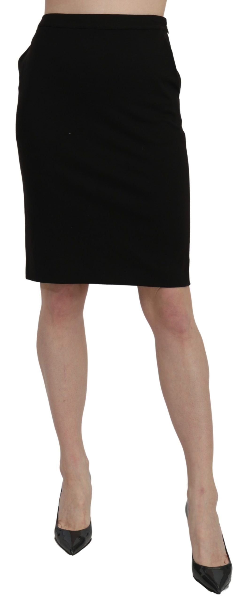 Jupe GF Ferre haute taille noire