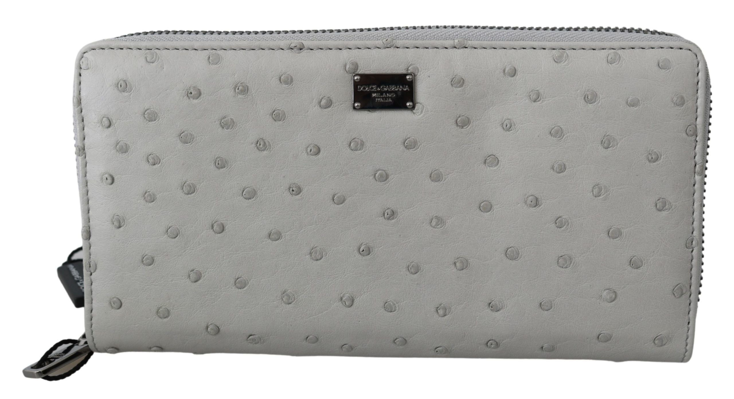 Portefeuille Dolce & Gabbana Continental blanc