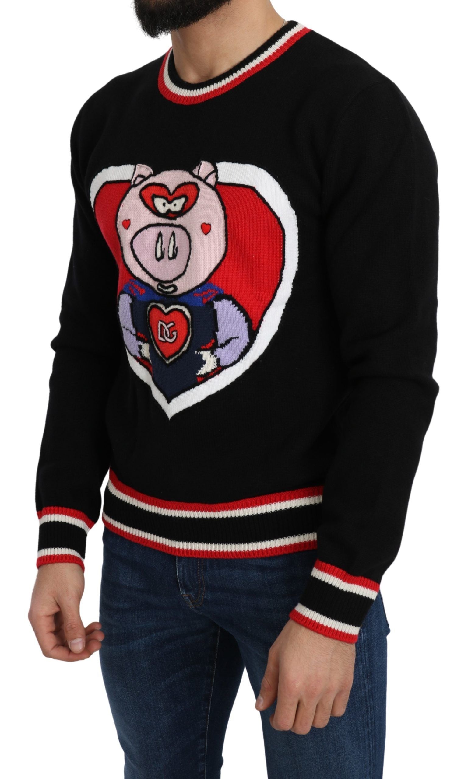 Pull Dolce & Gabbana Pig of the Year noir