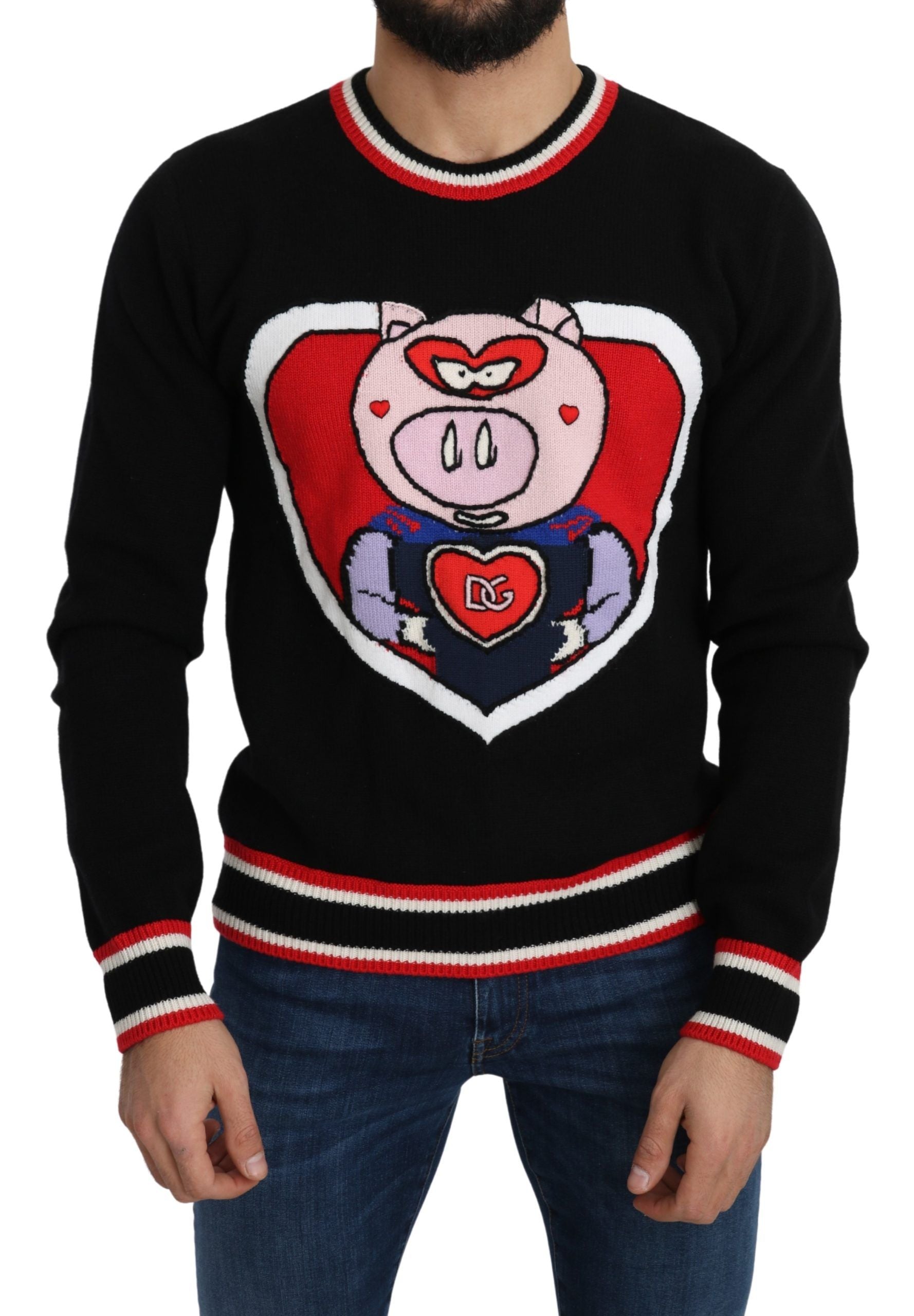 Pull Dolce & Gabbana Pig of the Year noir