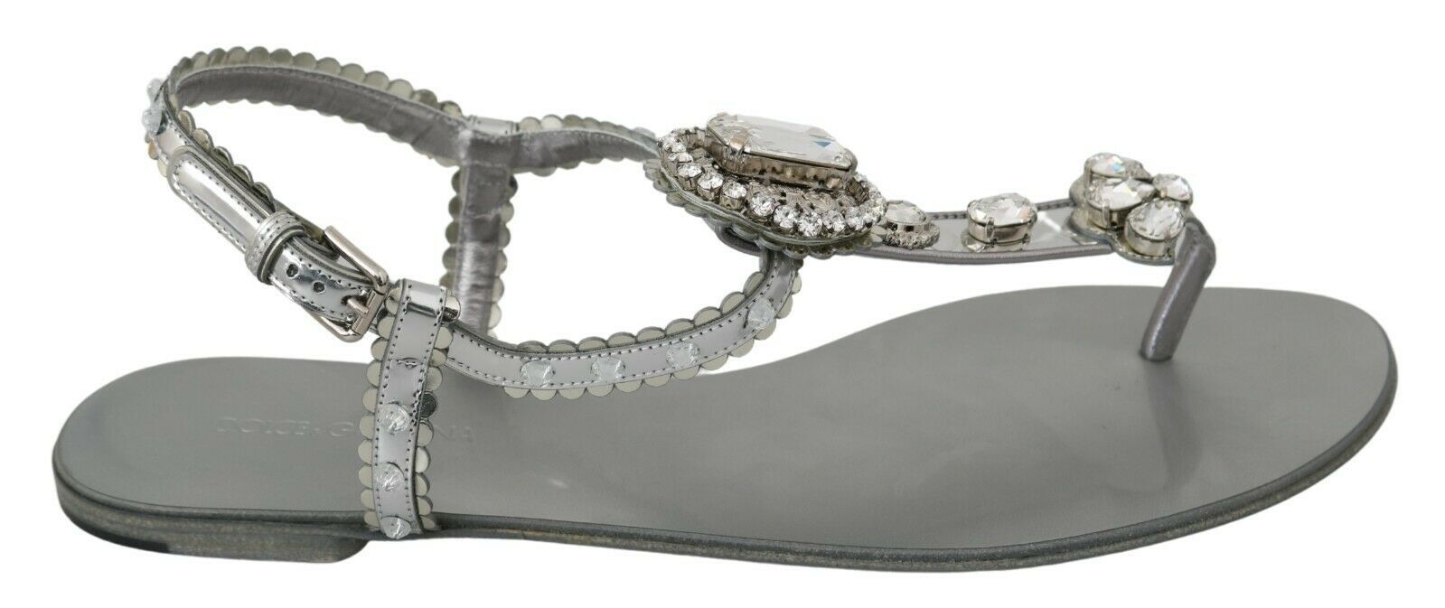 Sandales Dolce & Gabbana argentées