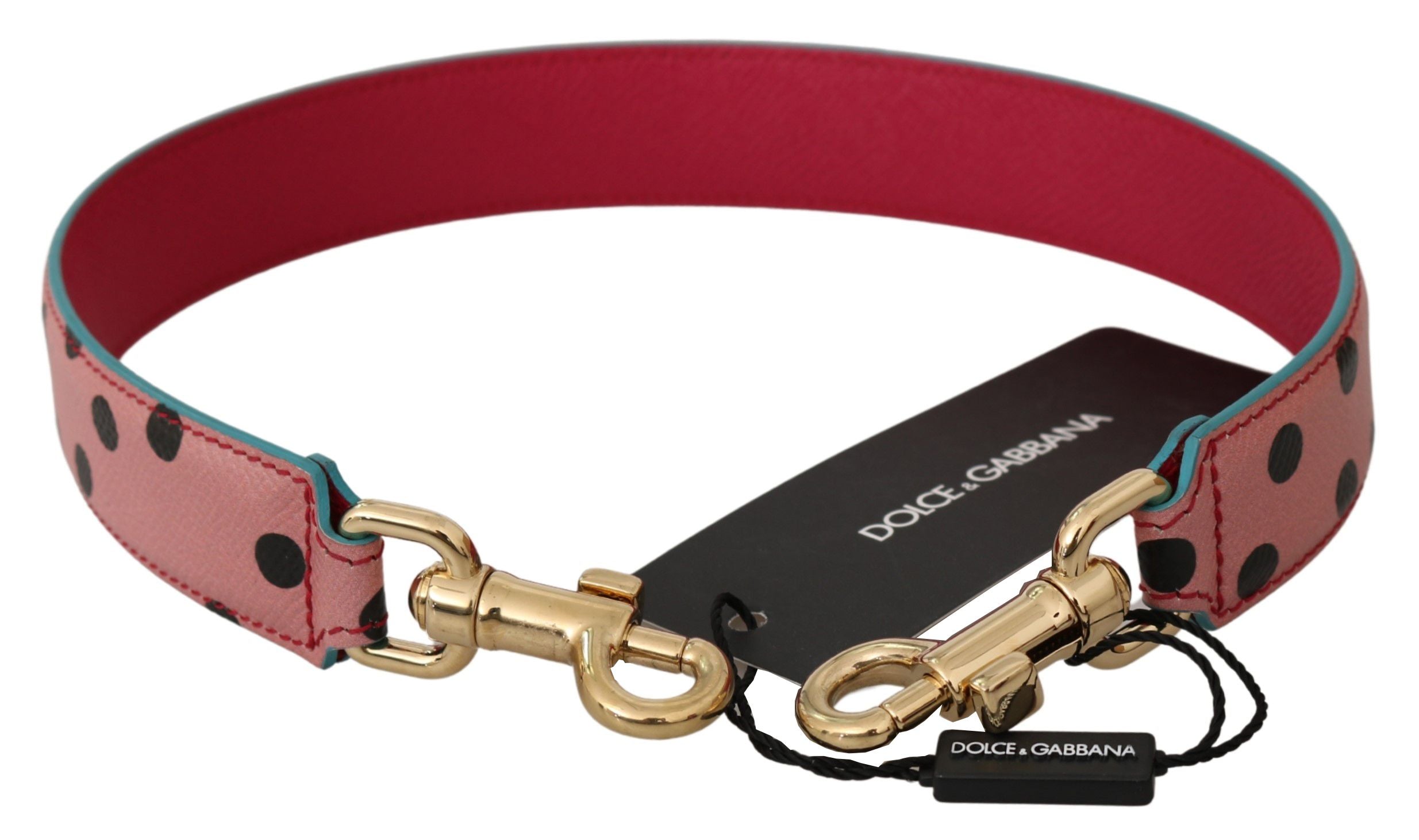 Sangle Dolce & Gabbana rose à pois