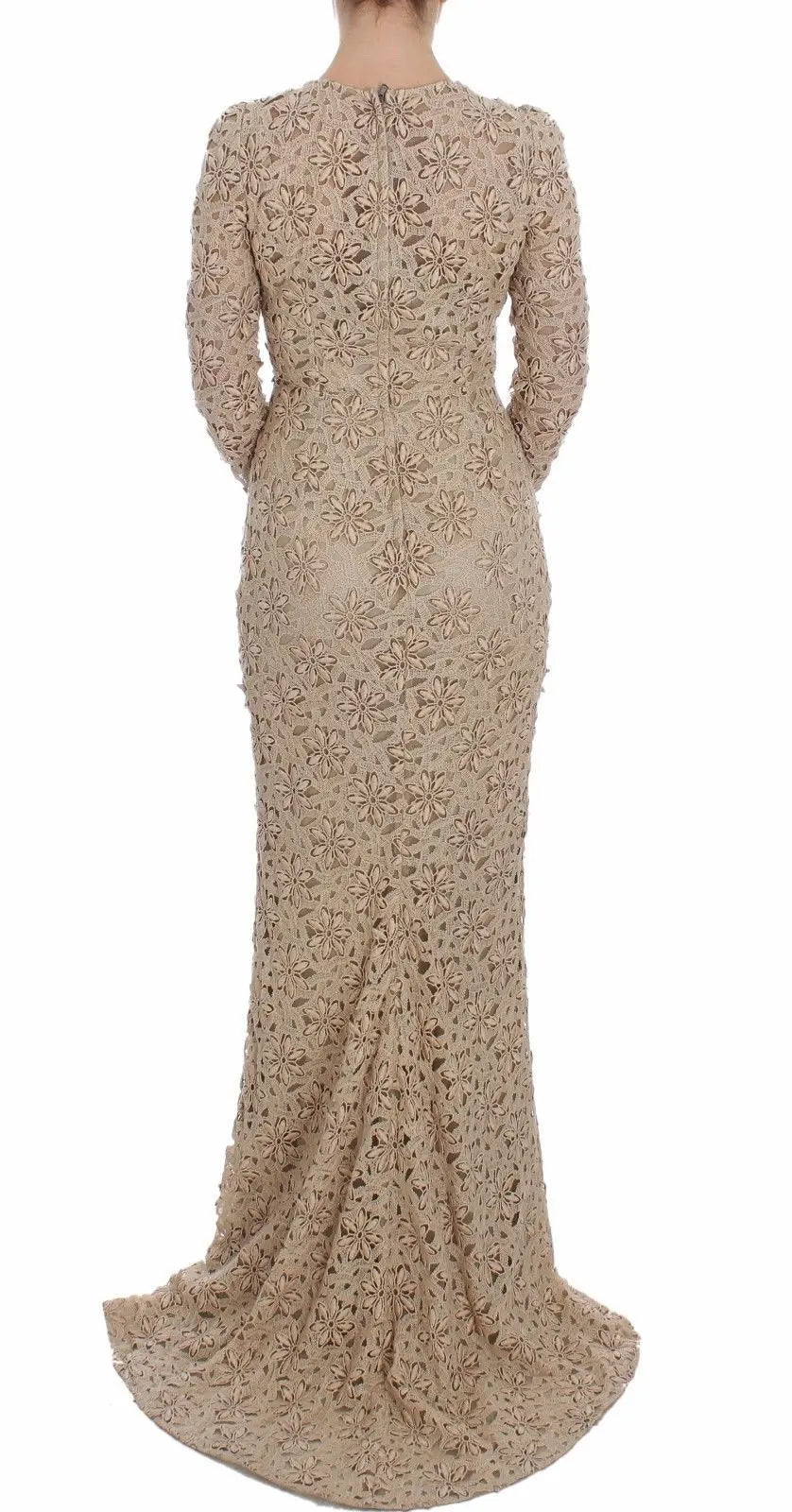 Robe maxi Dolce & Gabbana beige Dolce & Gabbana
