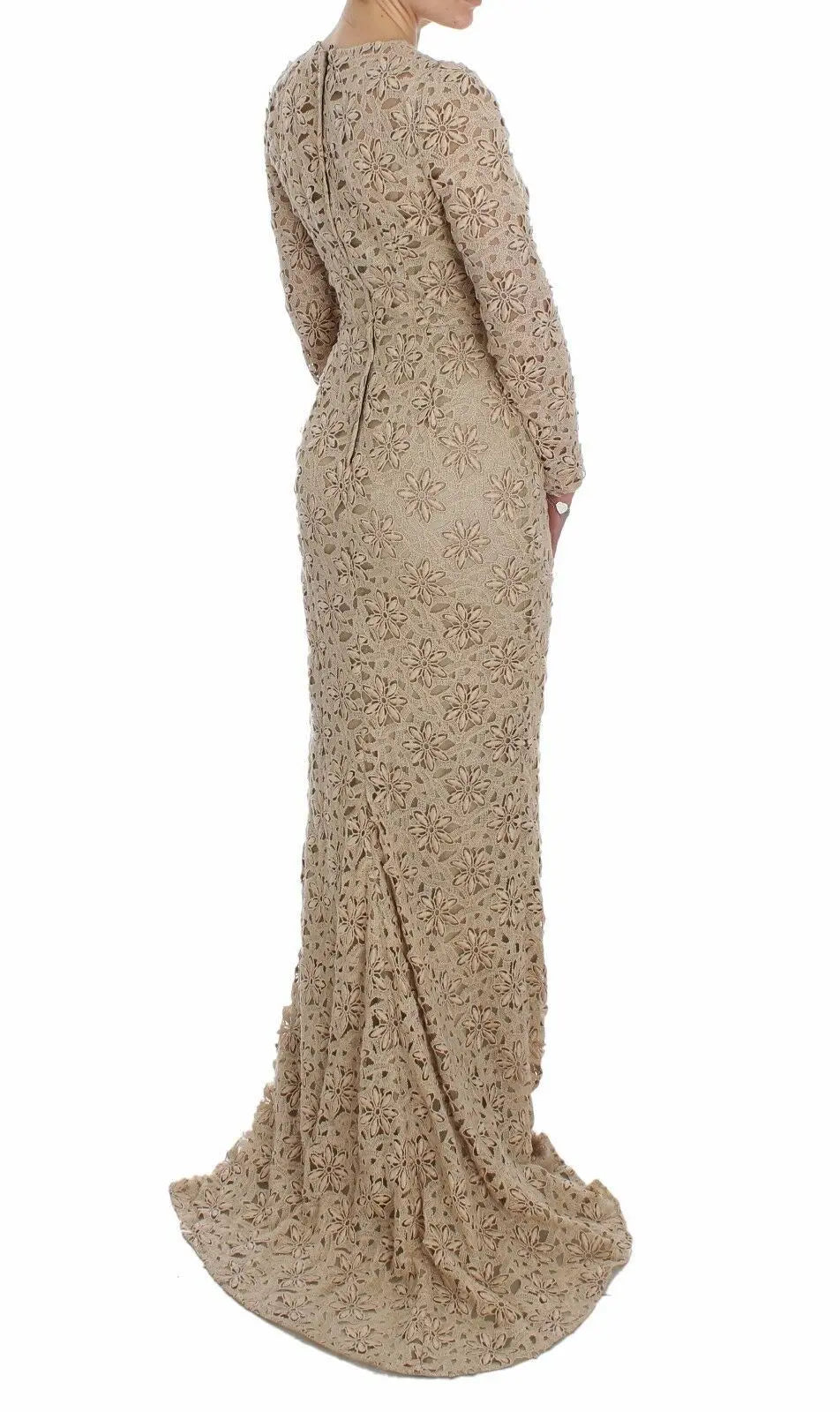 Robe maxi Dolce & Gabbana beige Dolce & Gabbana