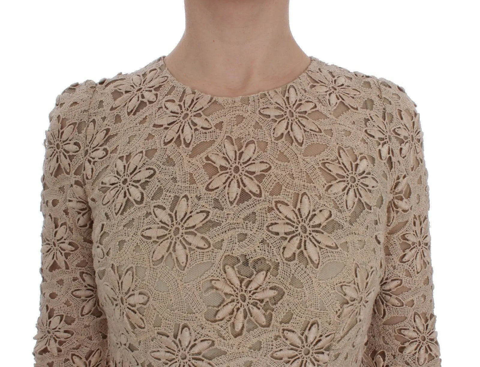 Robe maxi Dolce & Gabbana beige Dolce & Gabbana