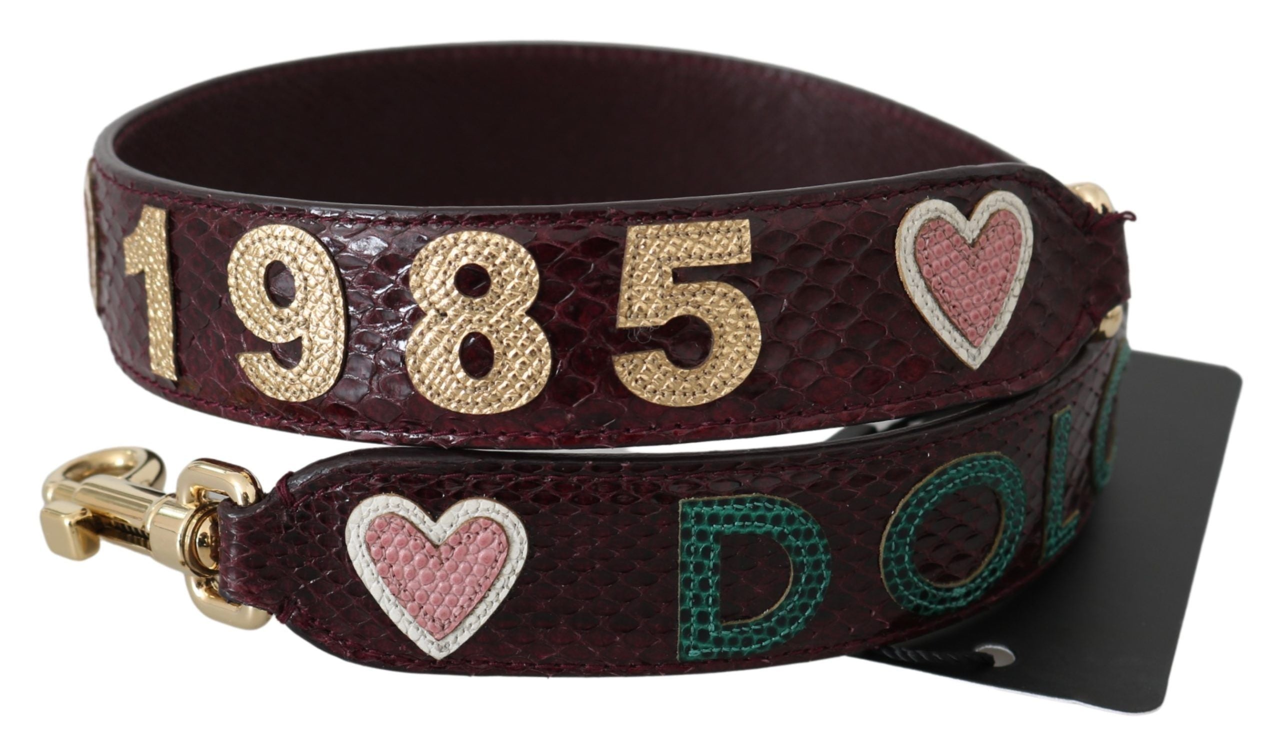 Sangle Dolce & Gabbana Bordeaux
