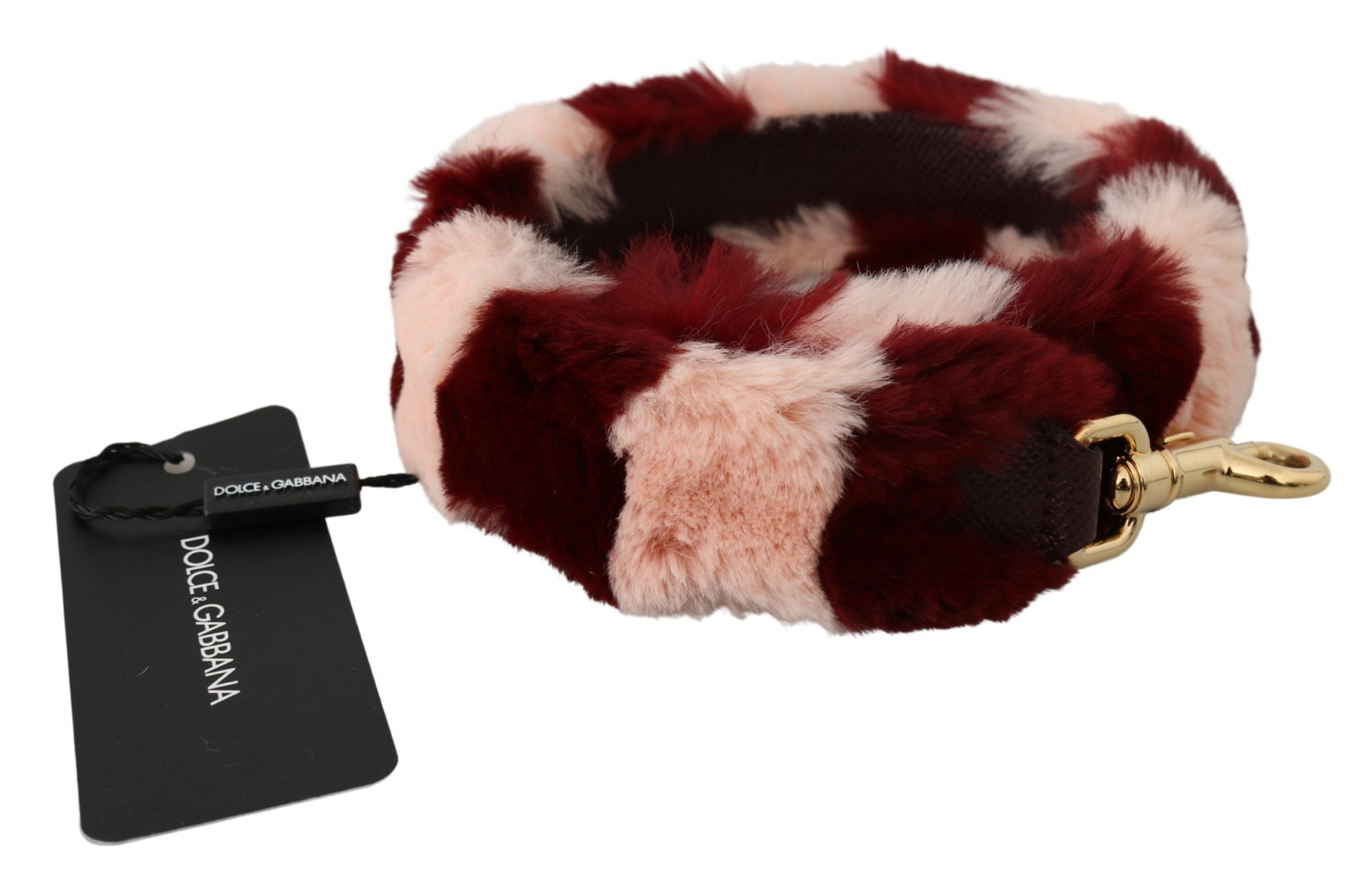 Bandoulière Dolce & Gabbana bordeaux rose