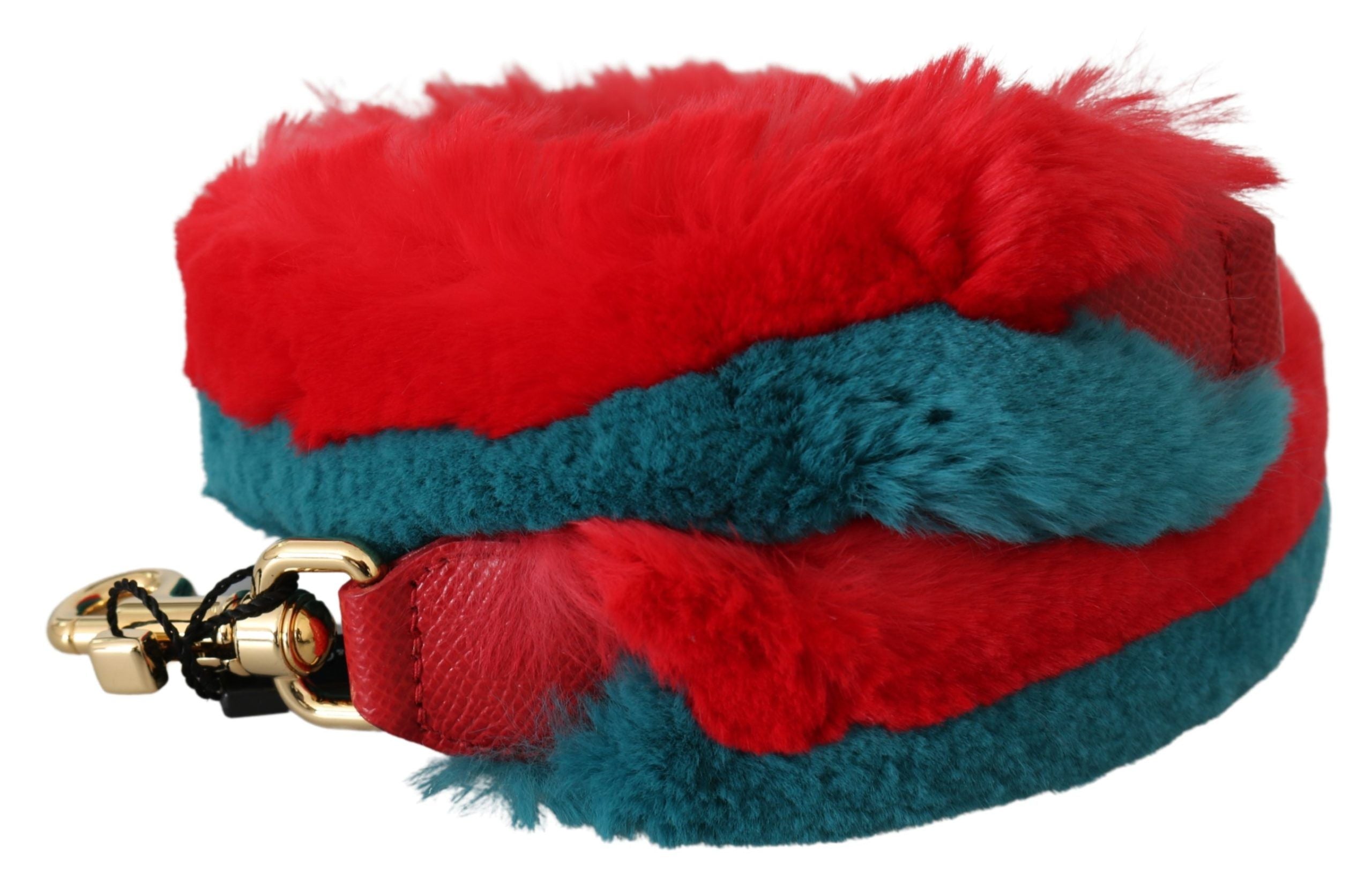 Bandoulière Dolce & Gabbana rouge et bleue