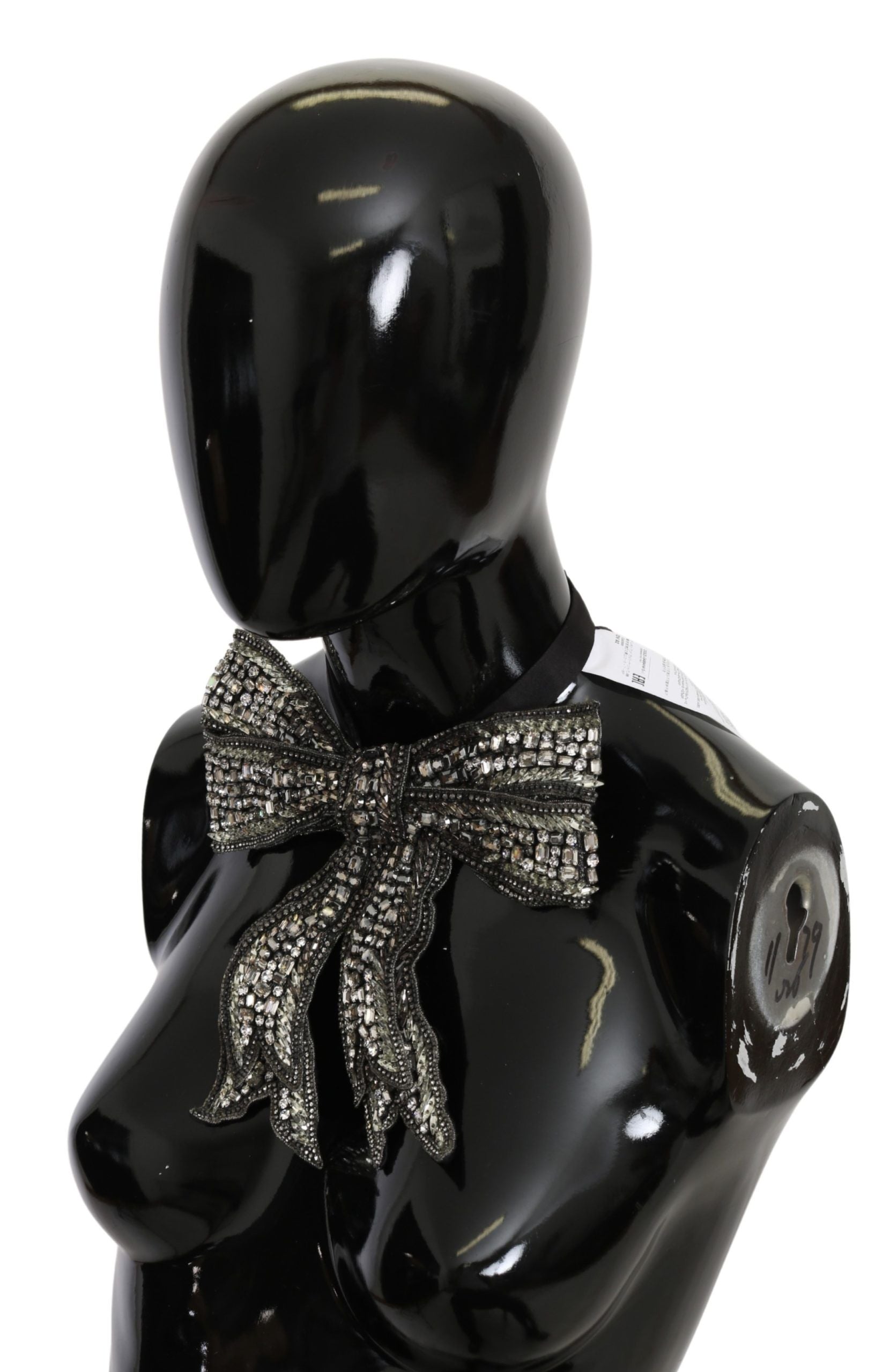 Nœud papillon Dolce & Gabbana argenté