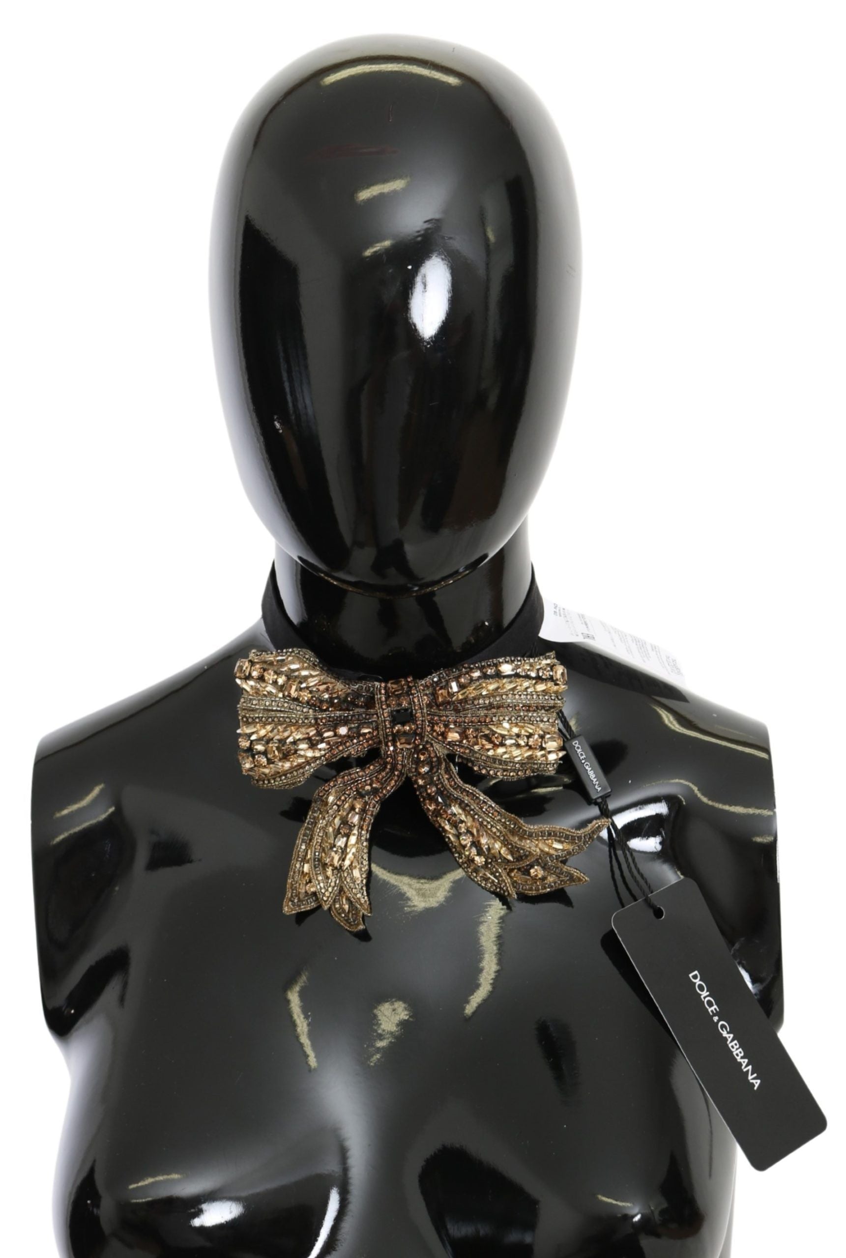 Nœud papillon Dolce & Gabbana argenté
