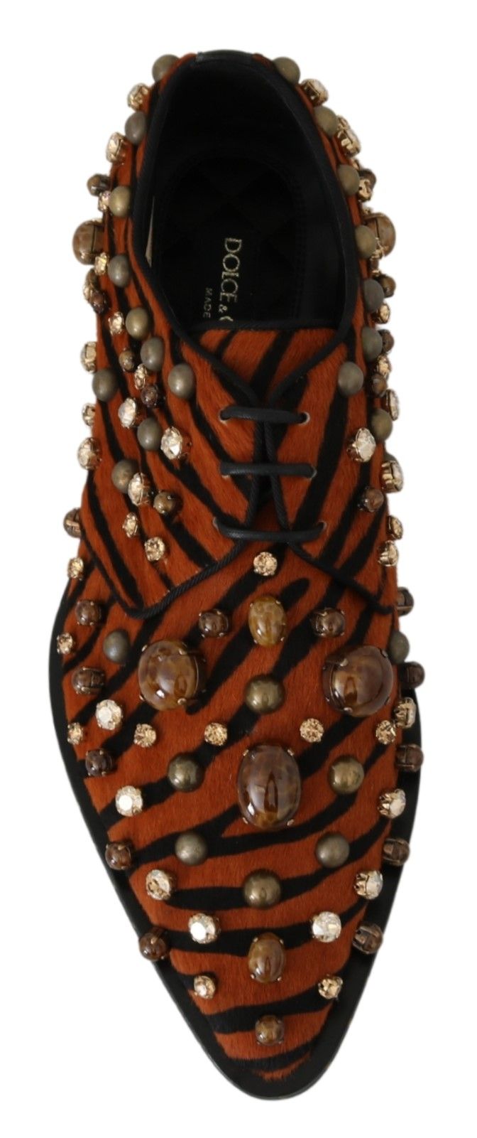 Chaussures Dolce & Gabbana ballerines orange et noir