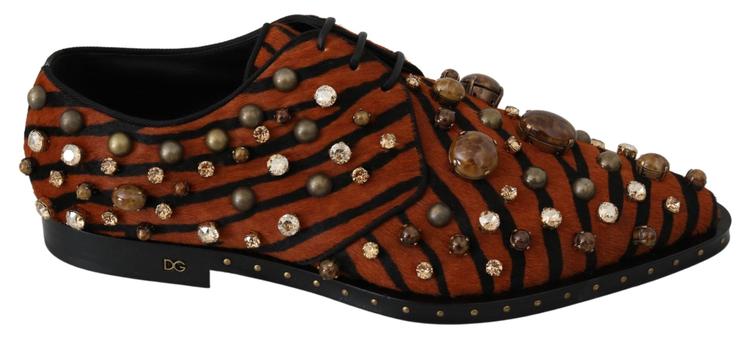 Chaussures Dolce & Gabbana ballerines orange et noir
