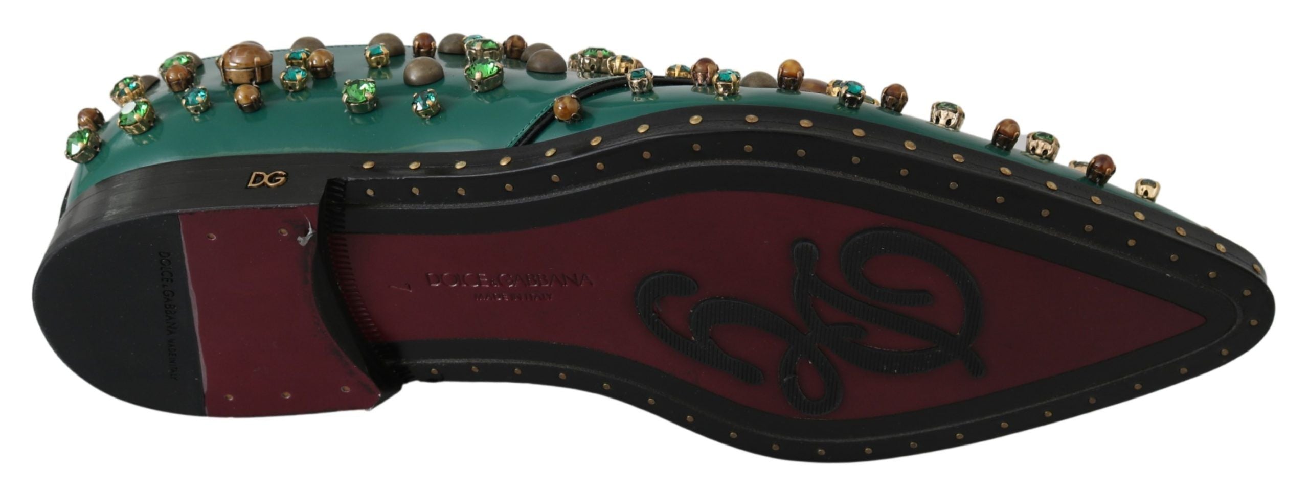 Chaussures Dolce & Gabbana vertes