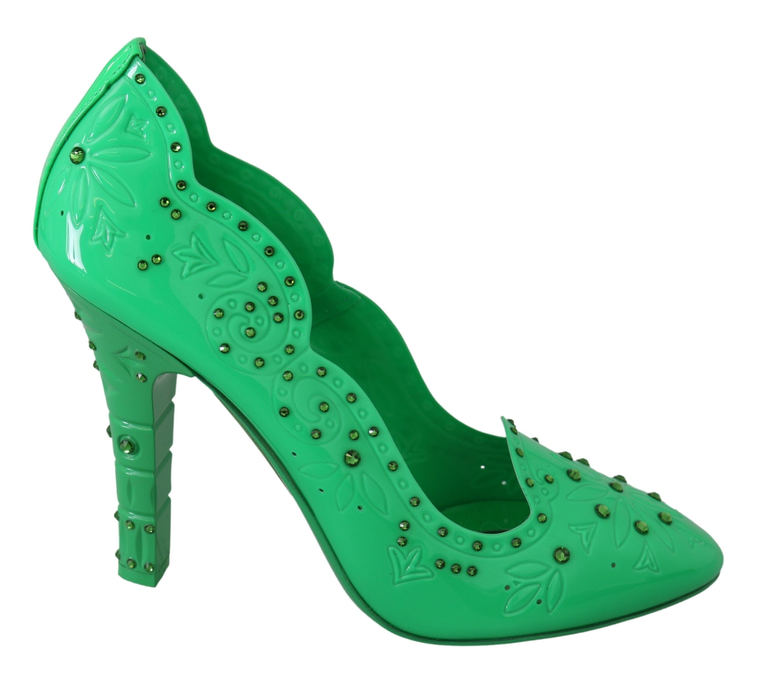 Pompes Dolce & Gabbana CINDERELLA vertes