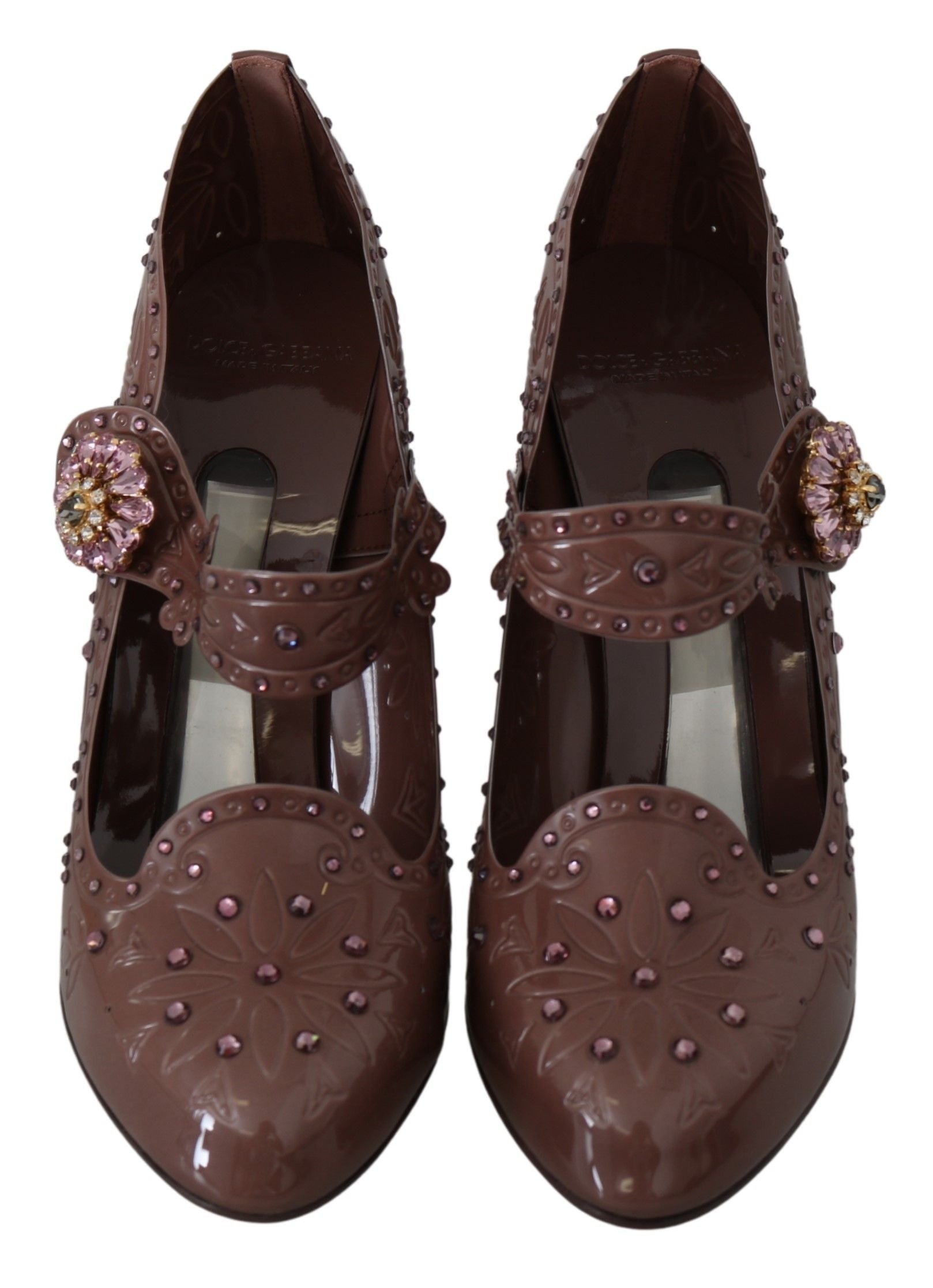 Pumps Dolce & Gabbana Cinderella brunes