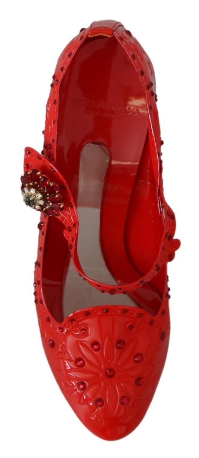 Escarpins Dolce & Gabbana CINDERELLA rouges