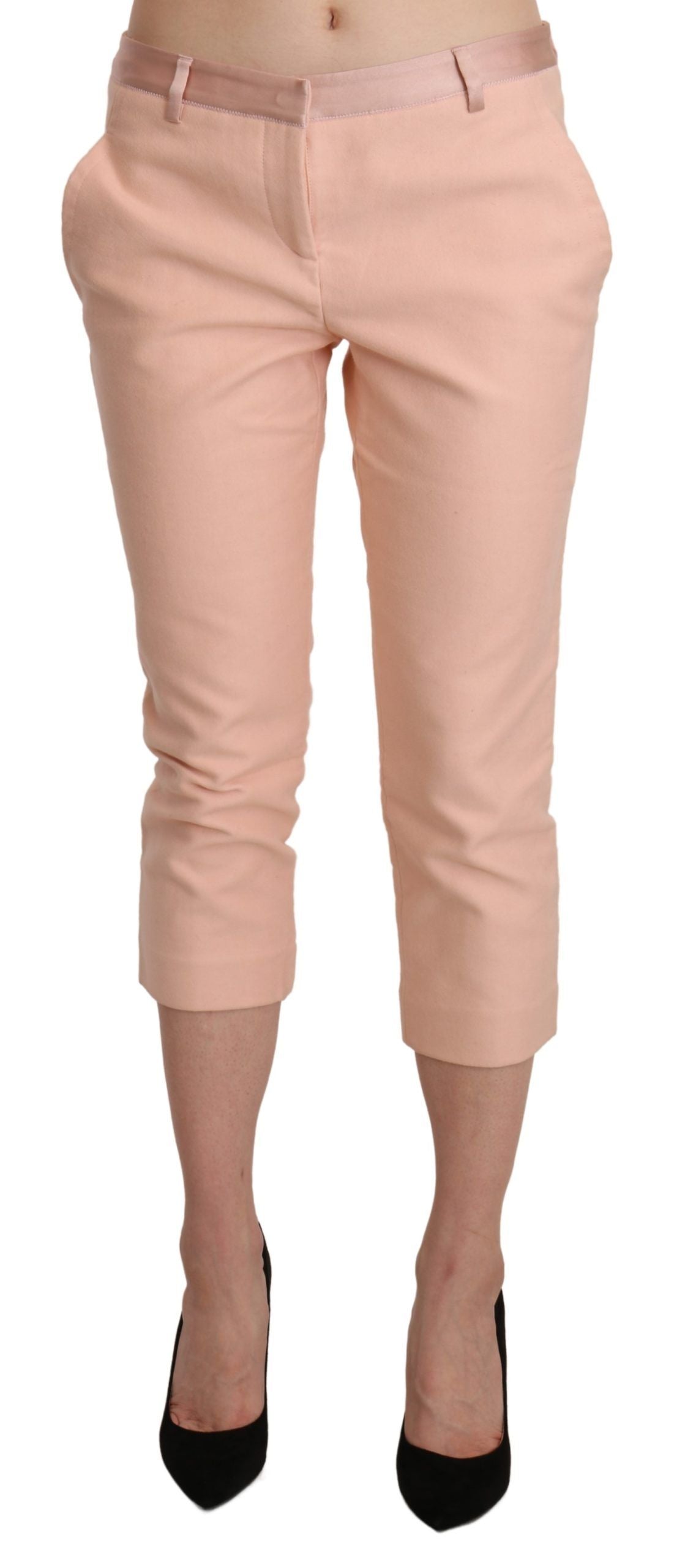 Pantalon Ermanno Scervino cropped rose