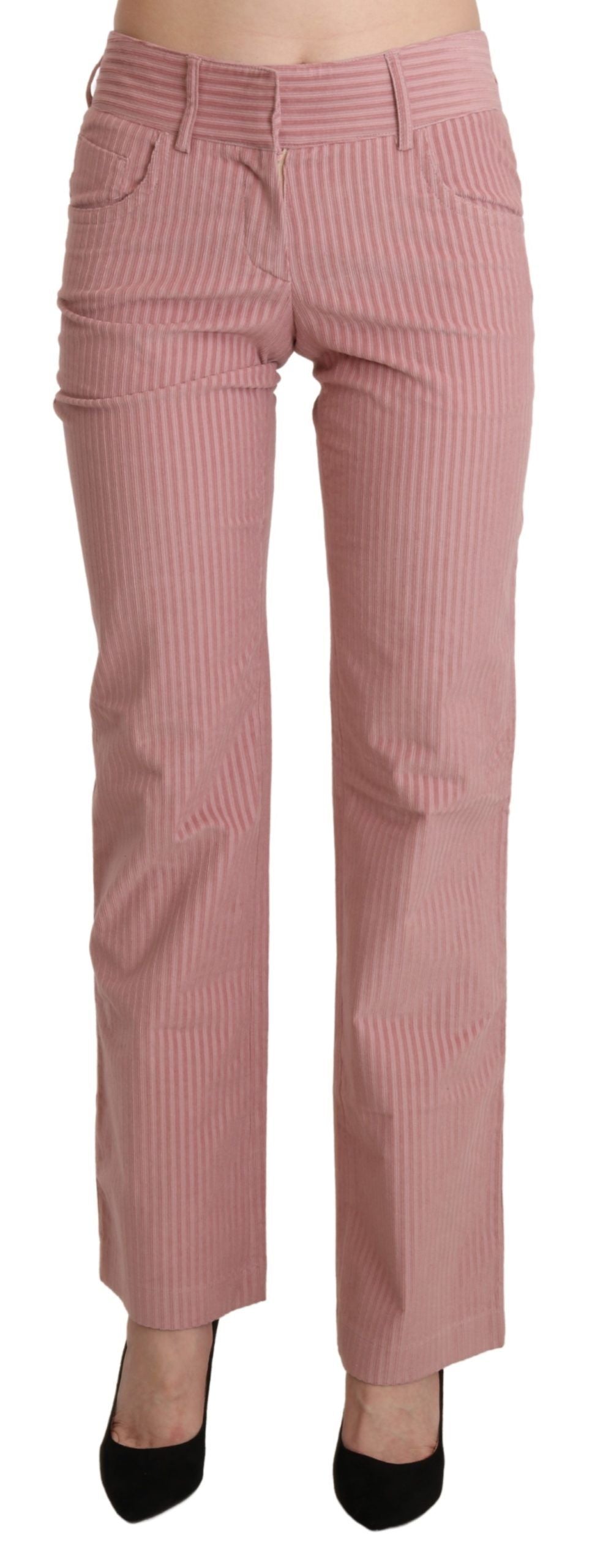 Pantalon Ermanno Scervino droit rose