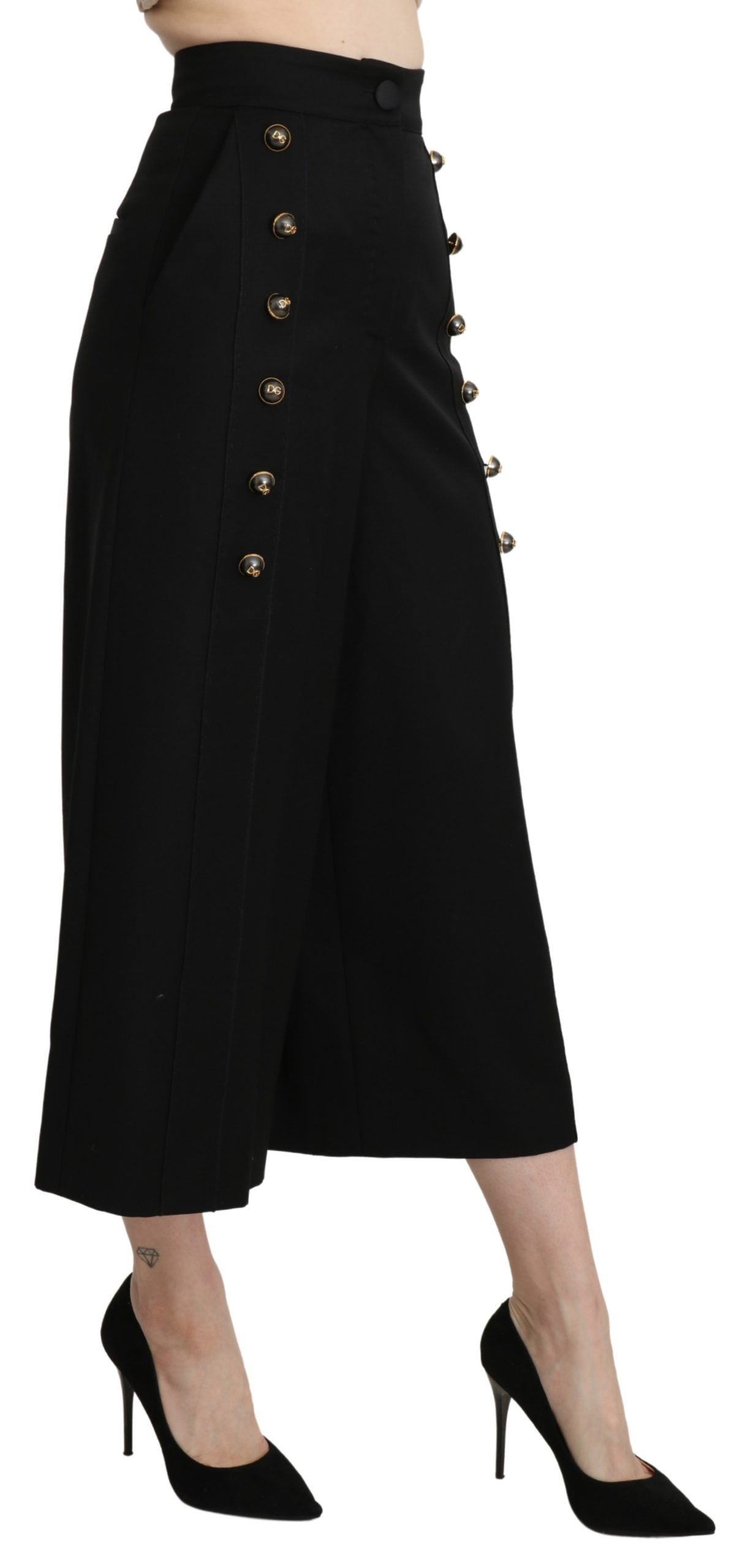 Pantalon DOLCE & GABBANA large noir