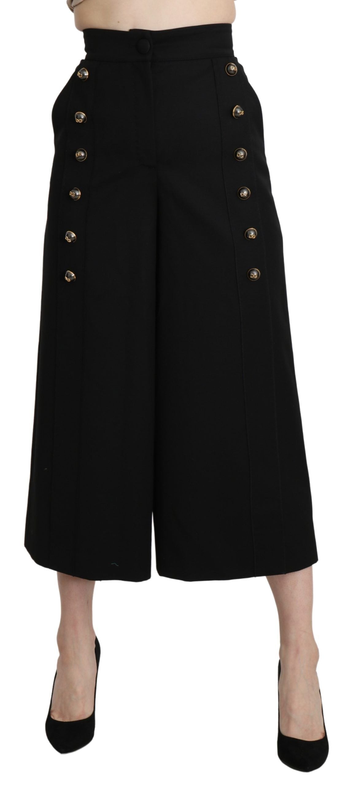 Pantalon DOLCE & GABBANA large noir