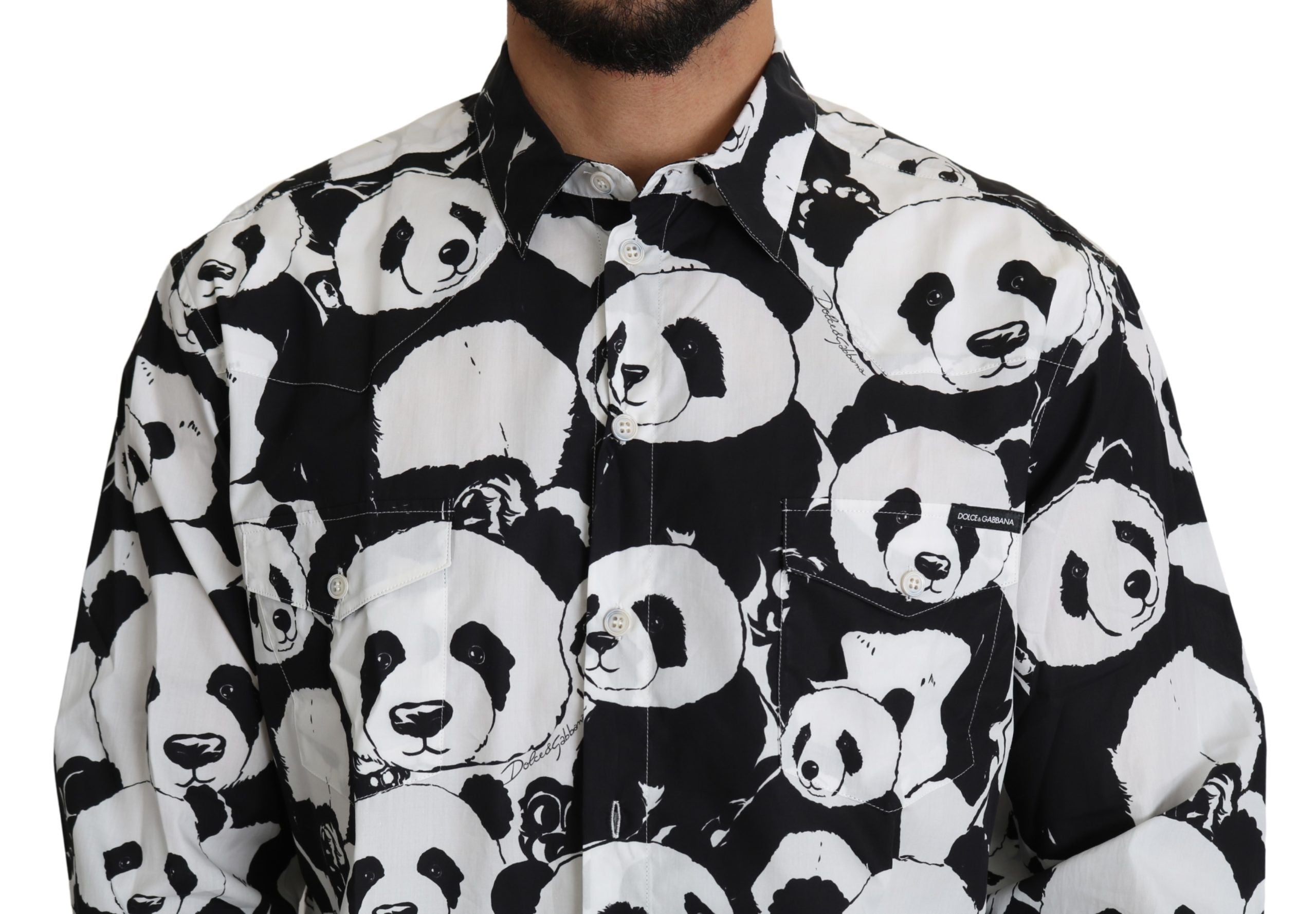 Chemise Dolce & Gabbana Panda noire
