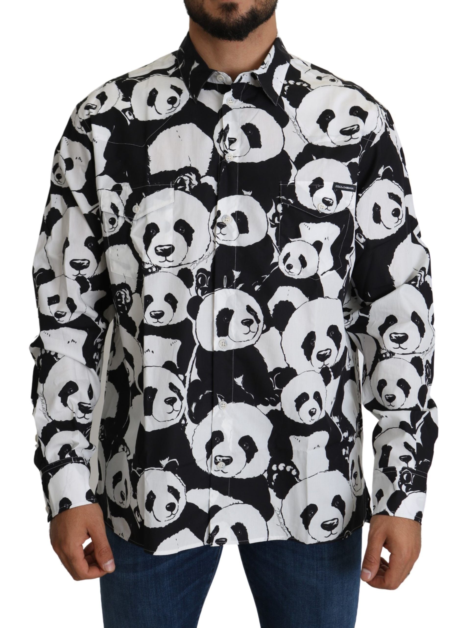 Chemise Dolce & Gabbana Panda noire