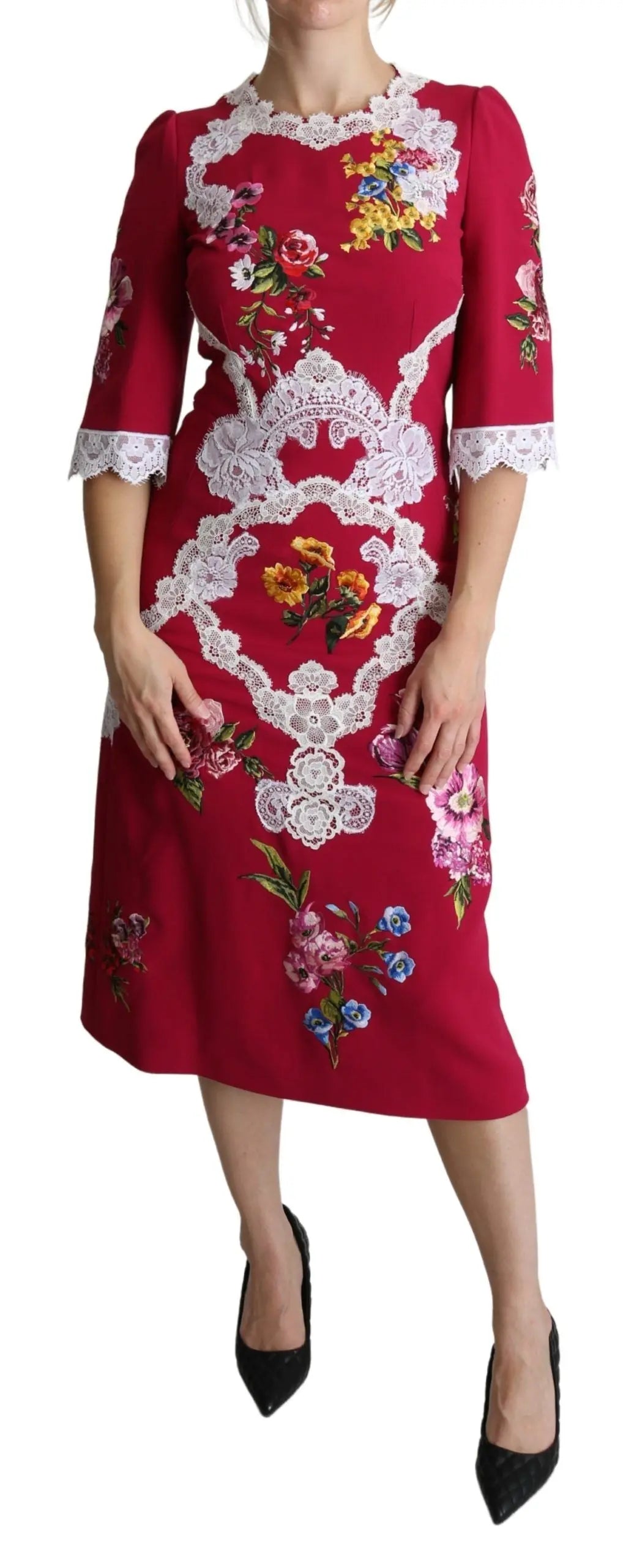 Robe Dolce & Gabbana Sheath rouge Dolce & Gabbana