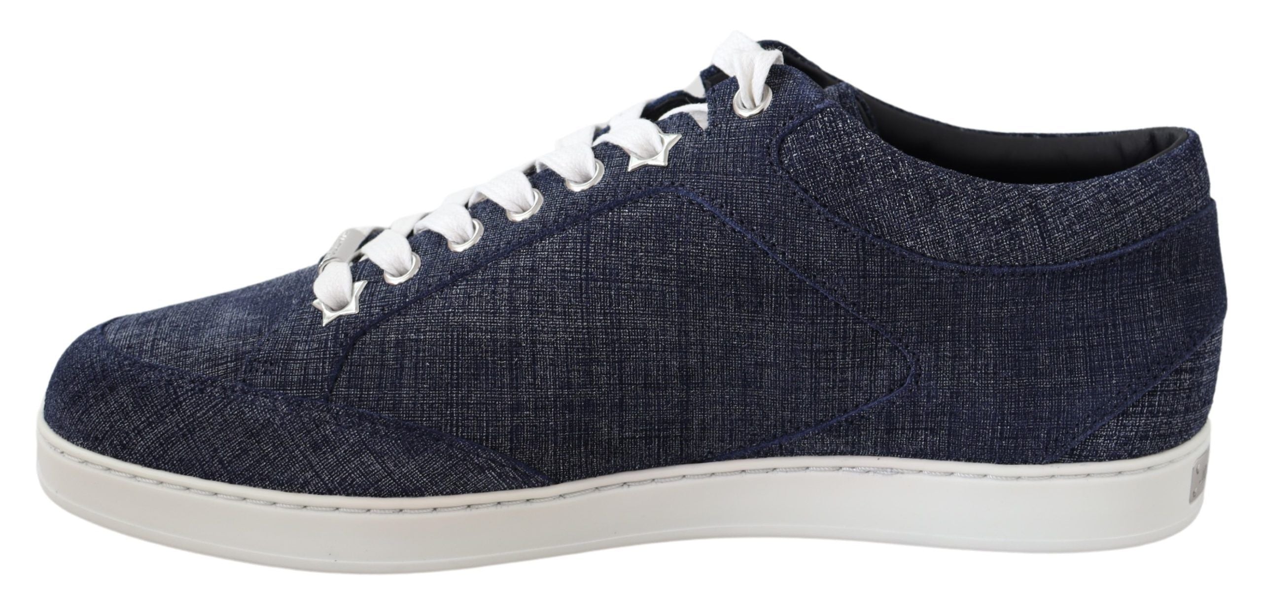 "Baskets Jimmy Choo Miami bleues"