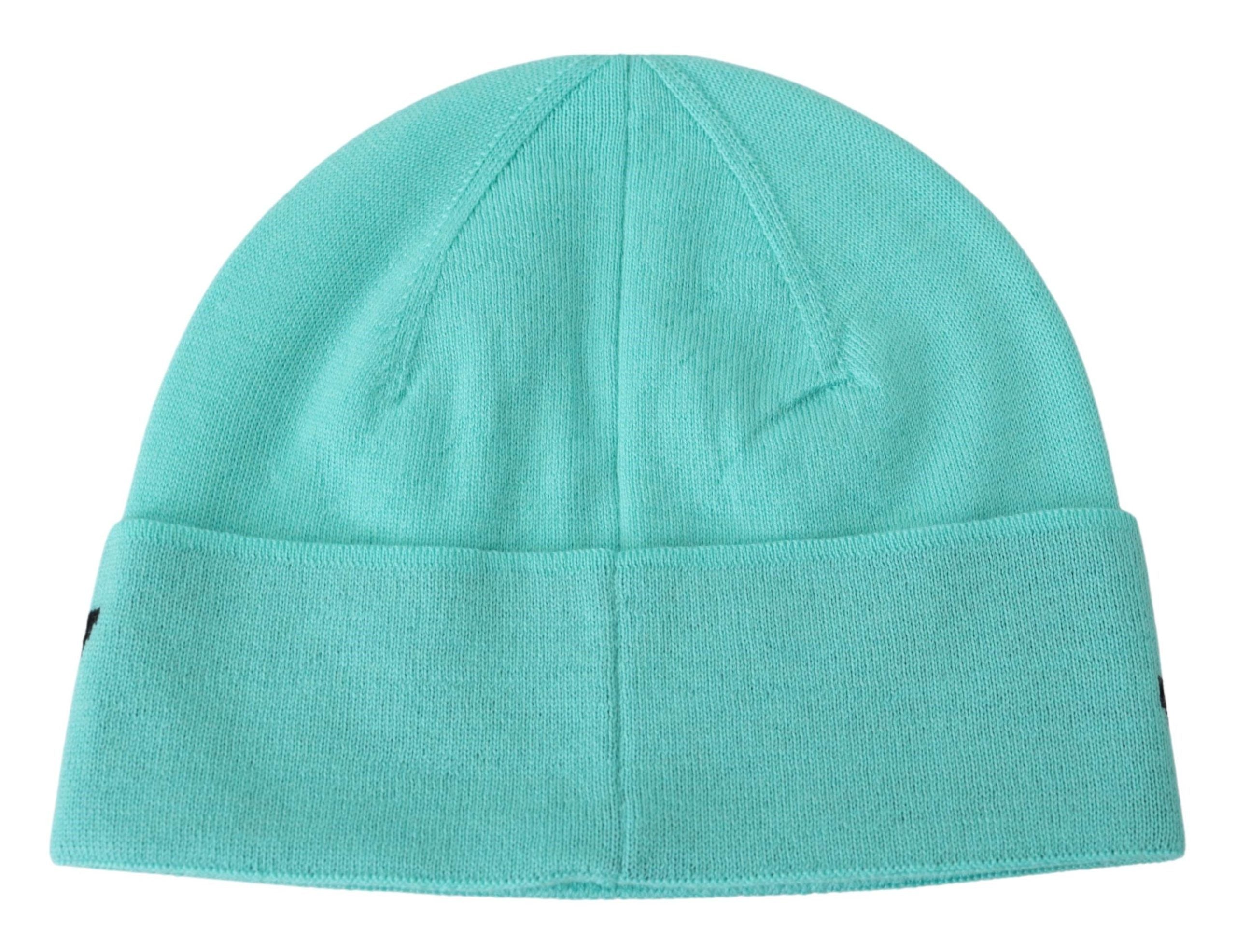 Bonnet Givenchy en laine vert aquamarine