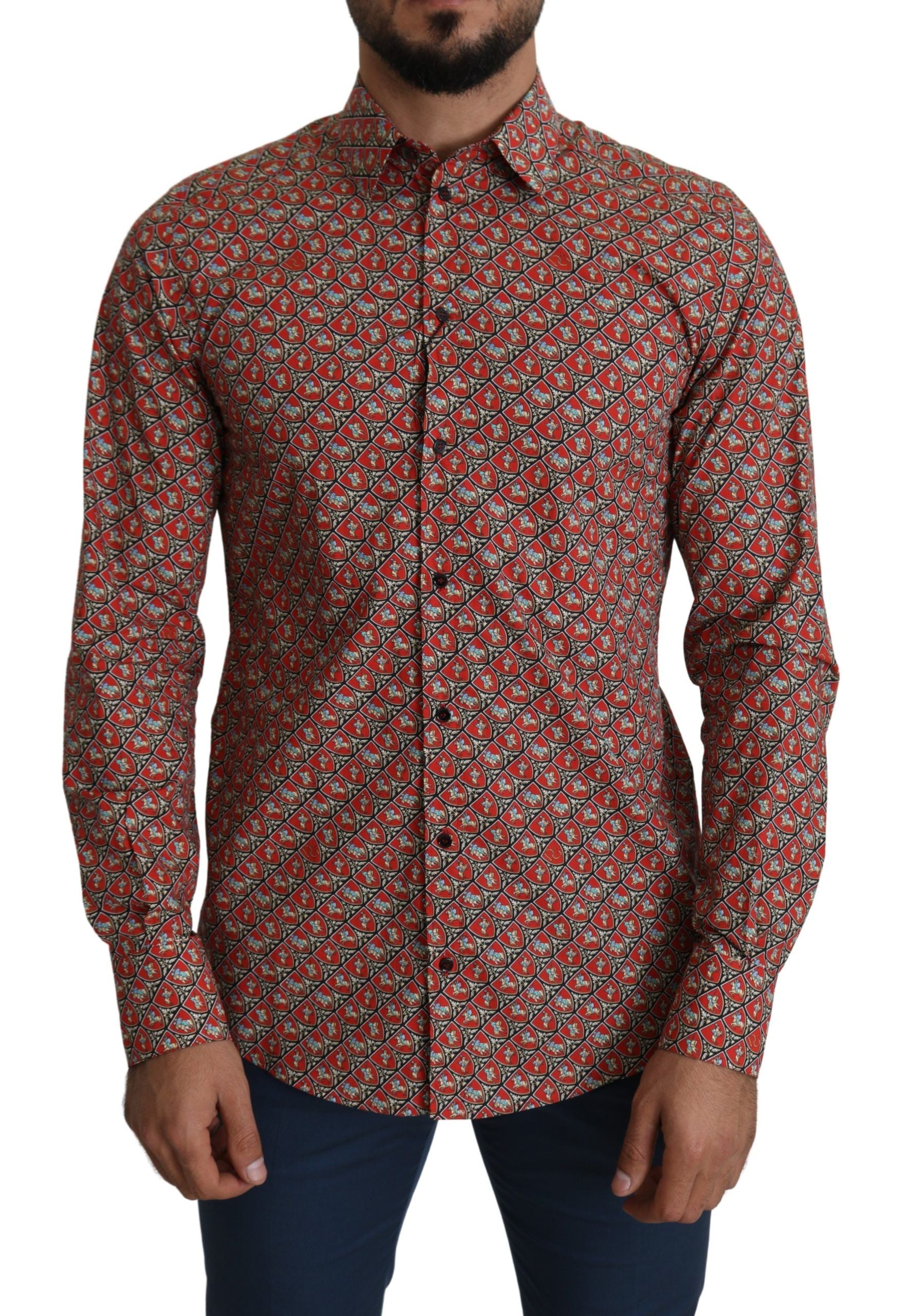 Chemise Dolce & Gabbana Martini rouge