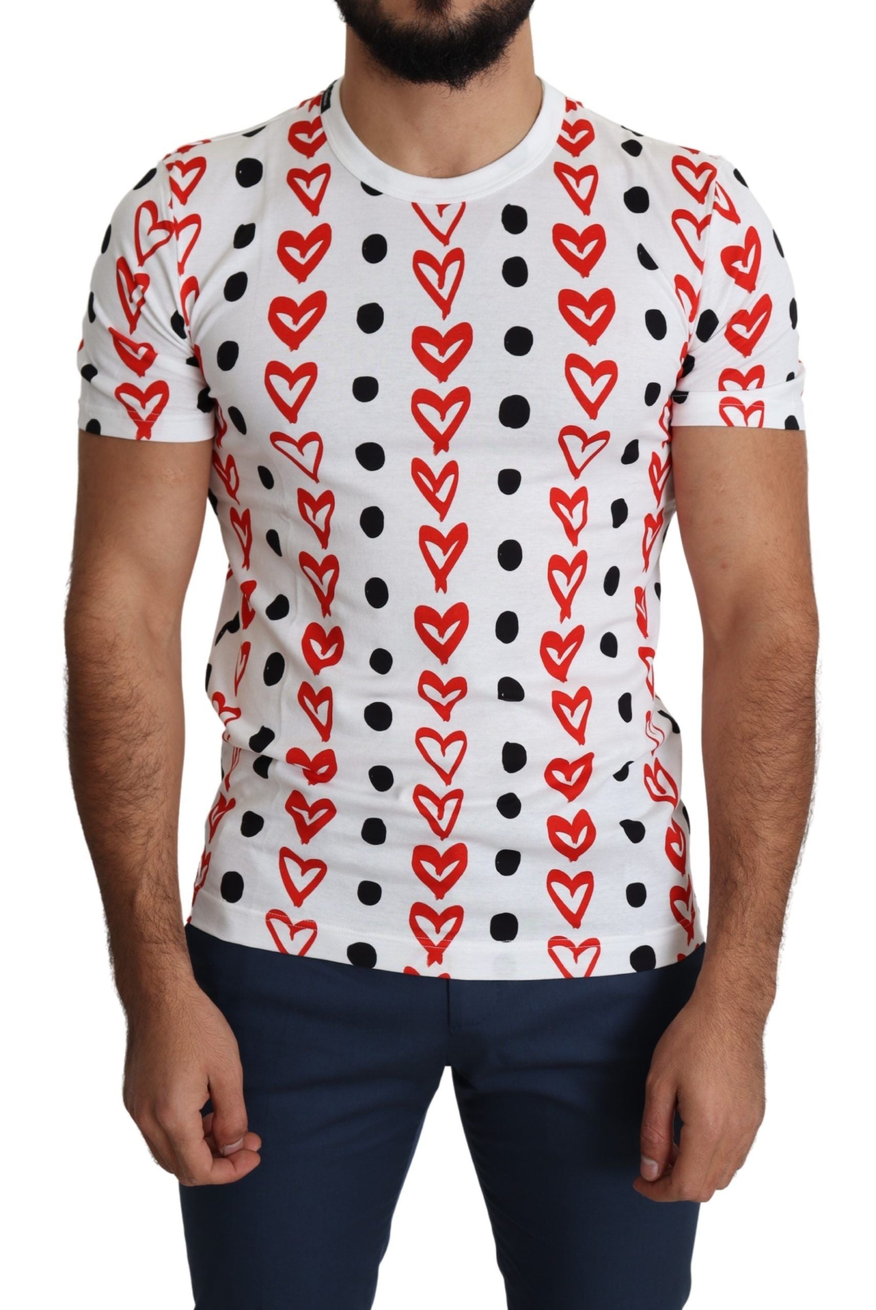 T-shirt Dolce & Gabbana cœur blanc