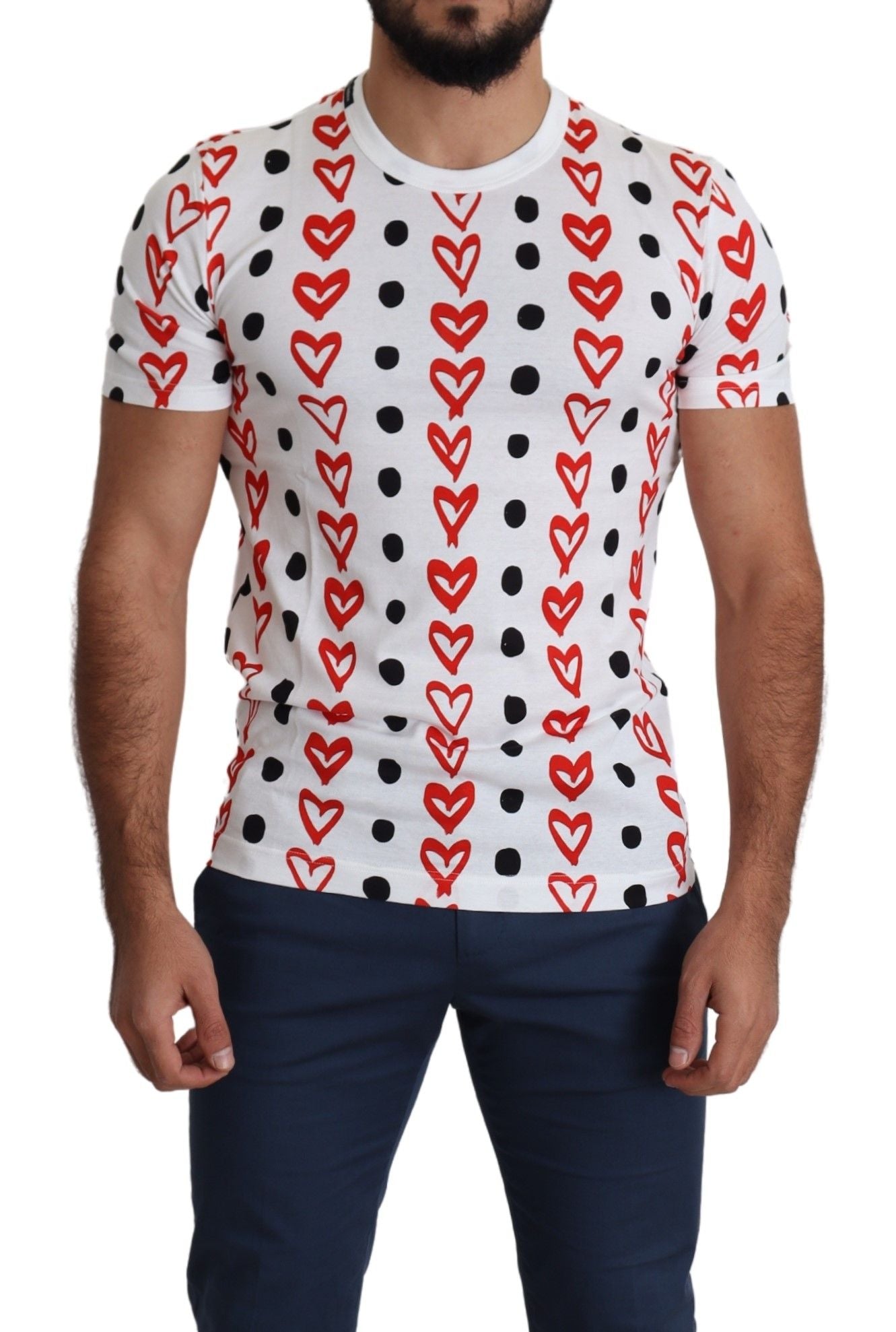 T-shirt Dolce & Gabbana cœur blanc