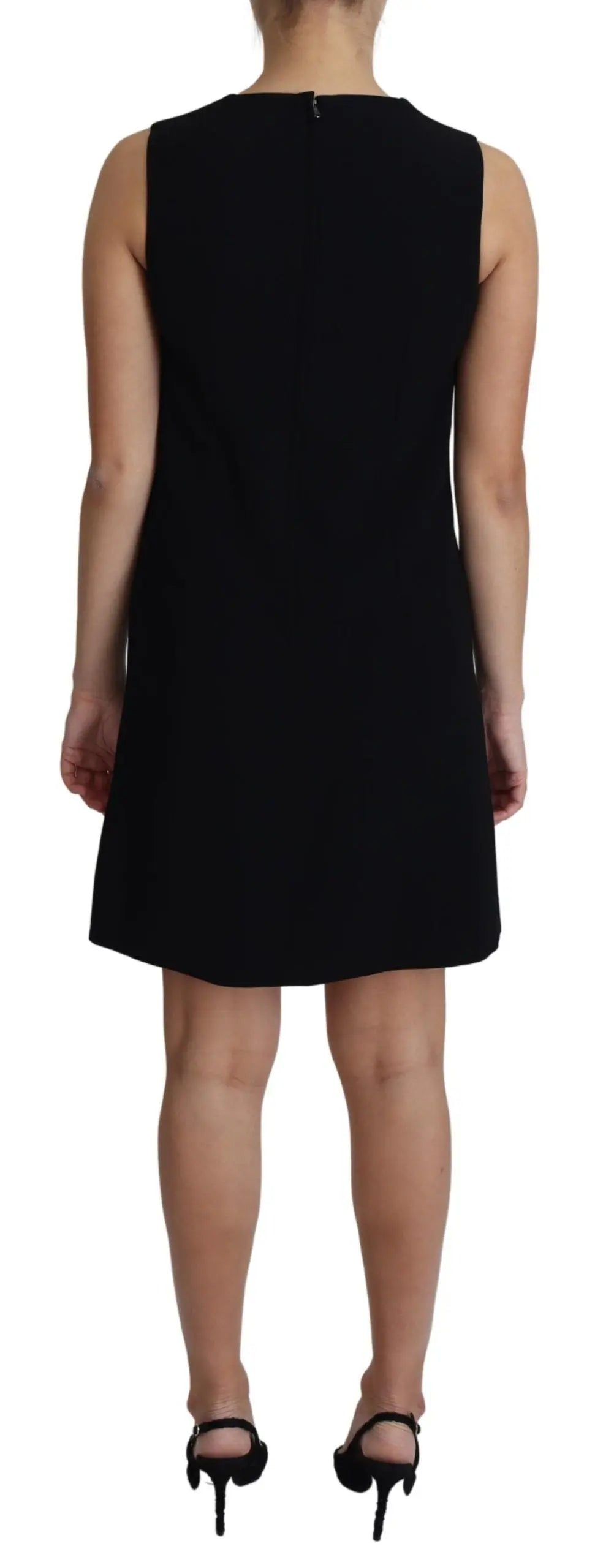 Robe Dolce & Gabbana a-line noire Dolce & Gabbana