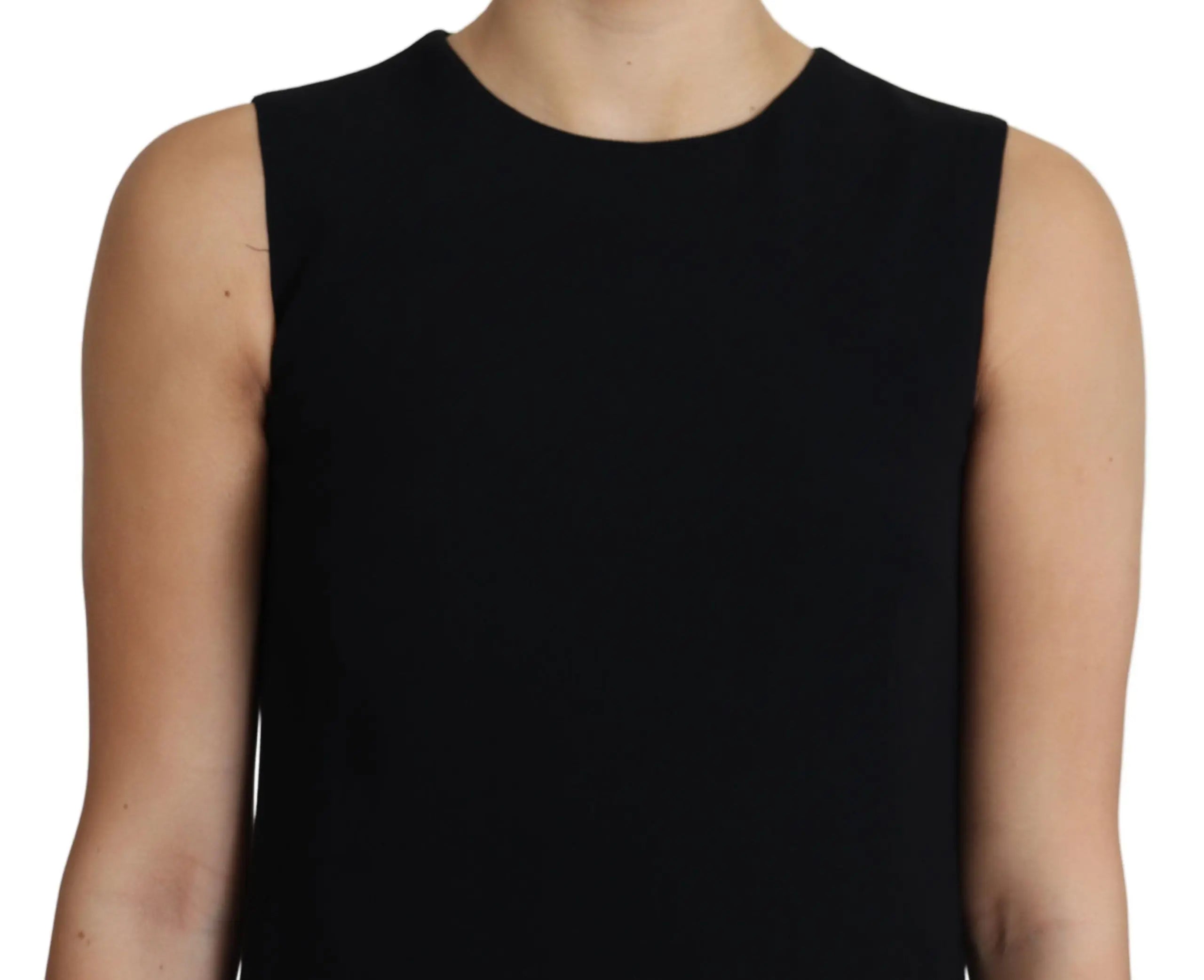 Robe Dolce & Gabbana a-line noire Dolce & Gabbana