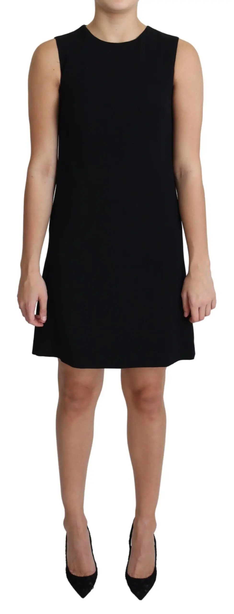 Robe Dolce & Gabbana a-line noire Dolce & Gabbana