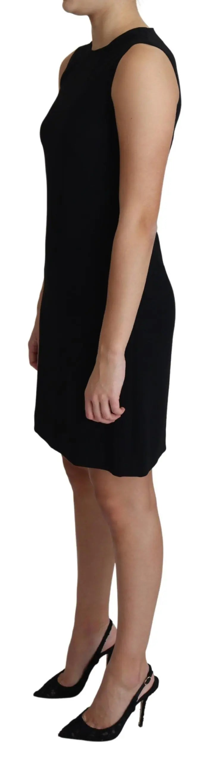 Robe Dolce & Gabbana a-line noire Dolce & Gabbana